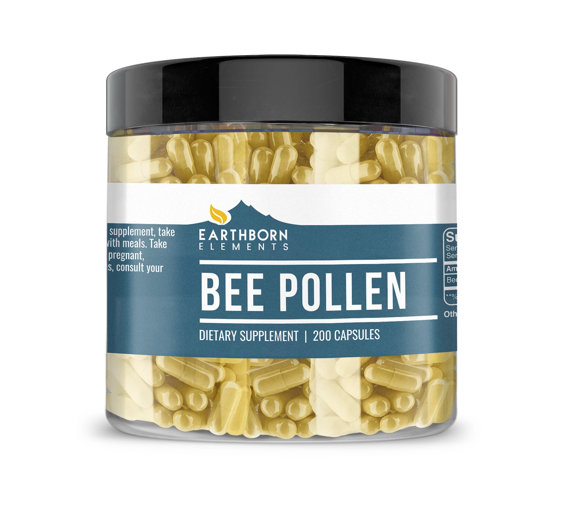 Earthborn Elements Bee Pollen 200 Capsules