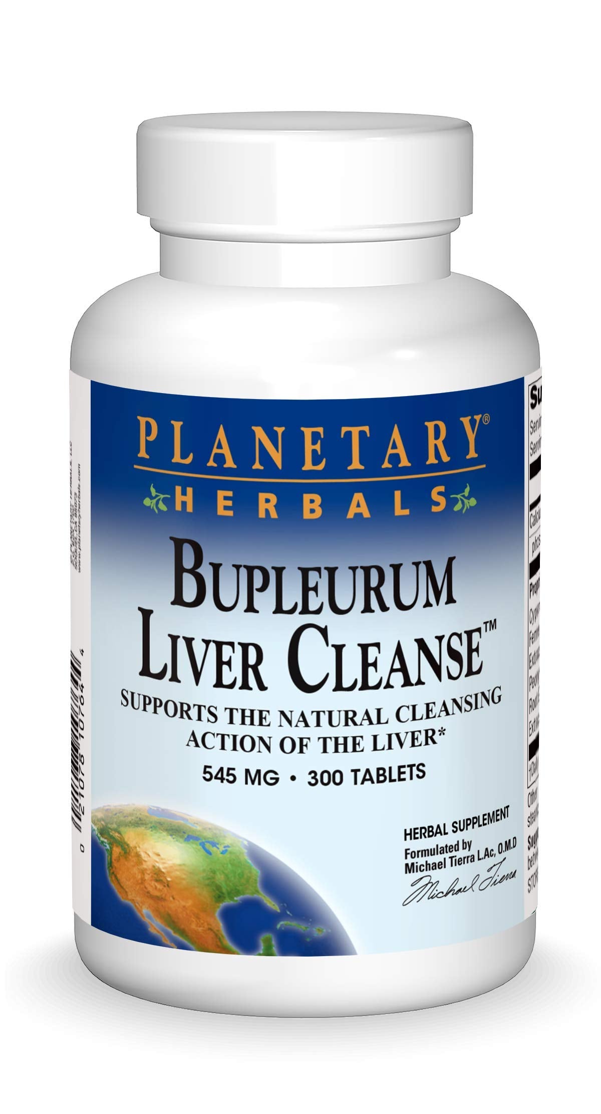 Planetary Herbals Bupleurum Liver Cleanse 545 mg 300 Tablets