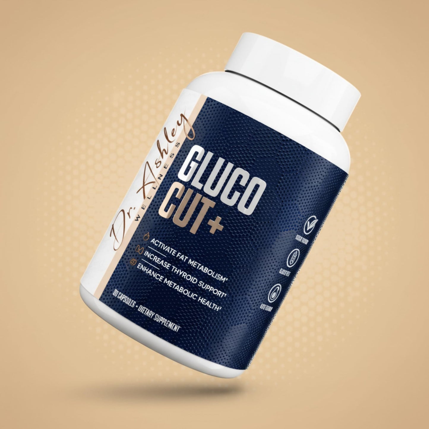 Dr. Ashley Wellness GlucoCut+ Capsules 90