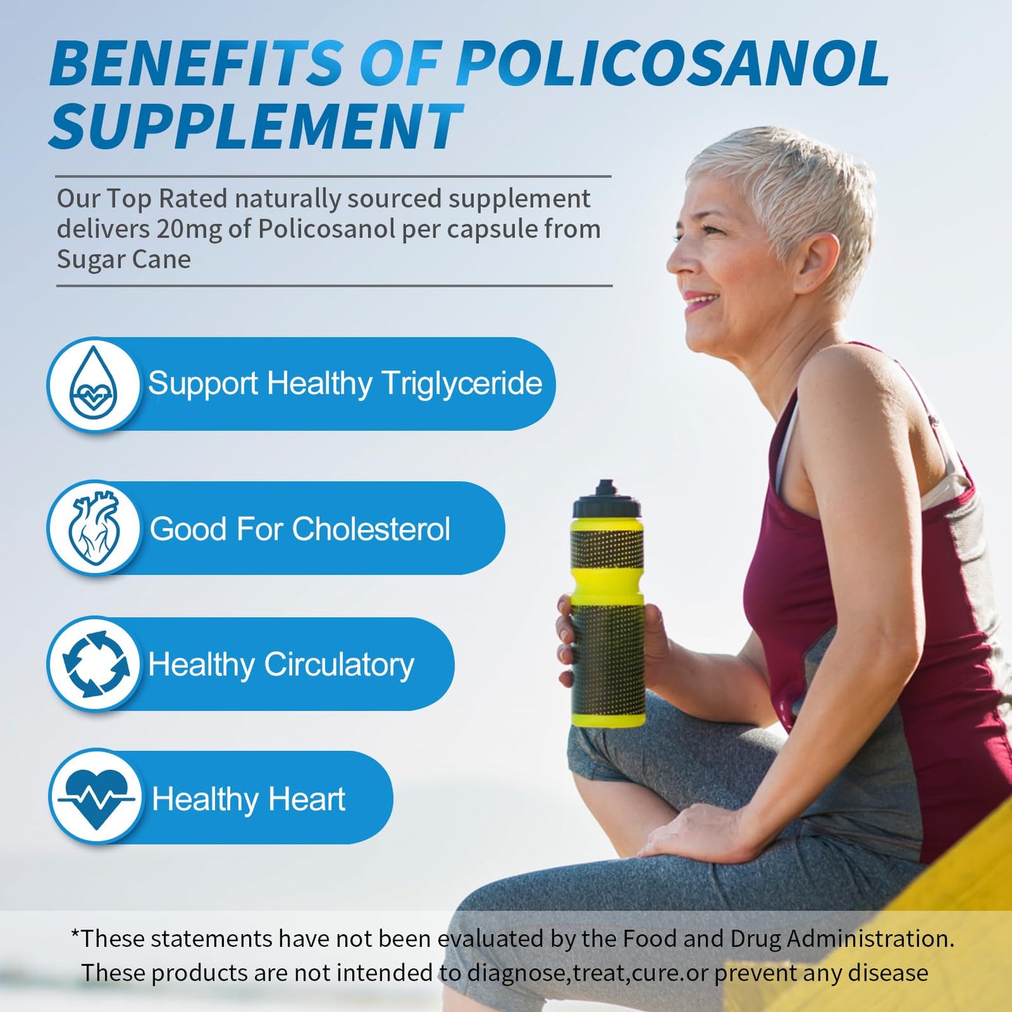 DR.BRIAN ROETTGER Policosanol 20mg Tablet, 90 Count