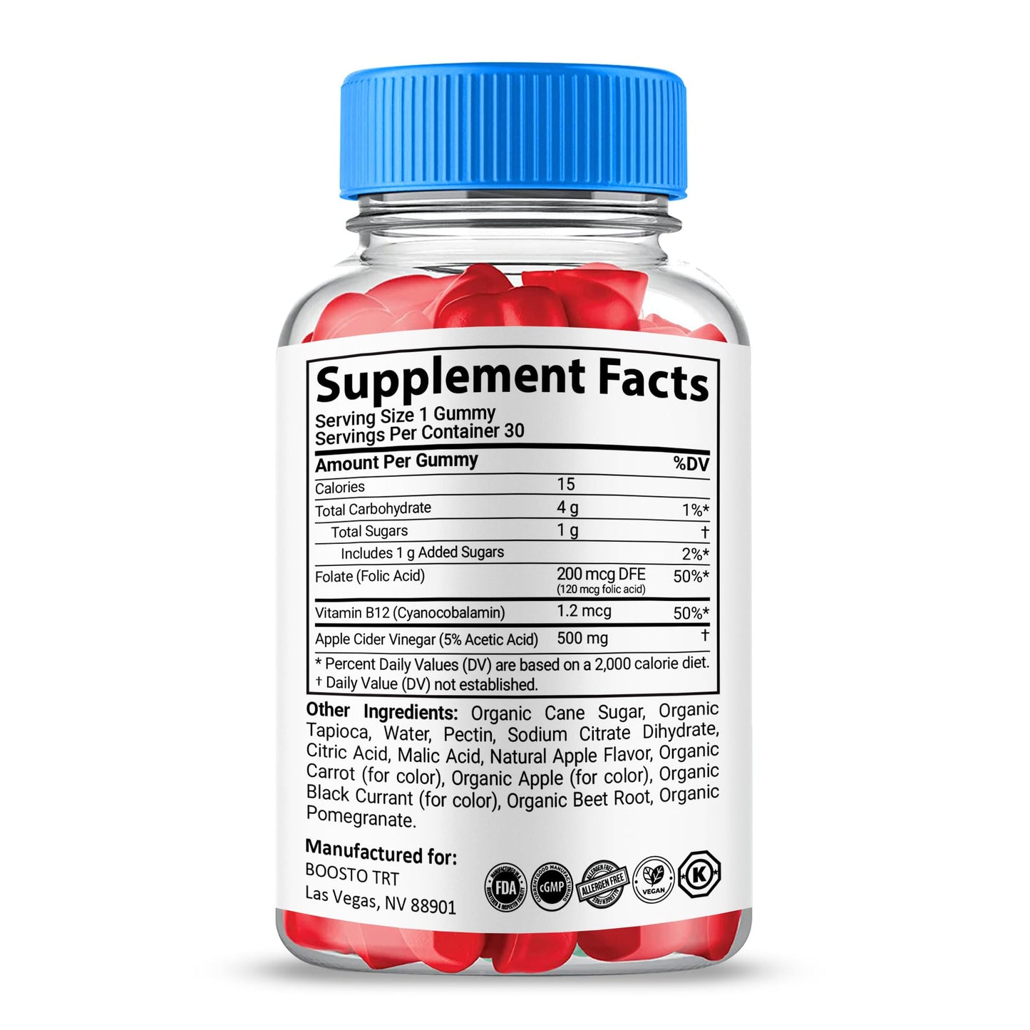 Shark Labs Boost TRT Gummies Gummy 30 Count
