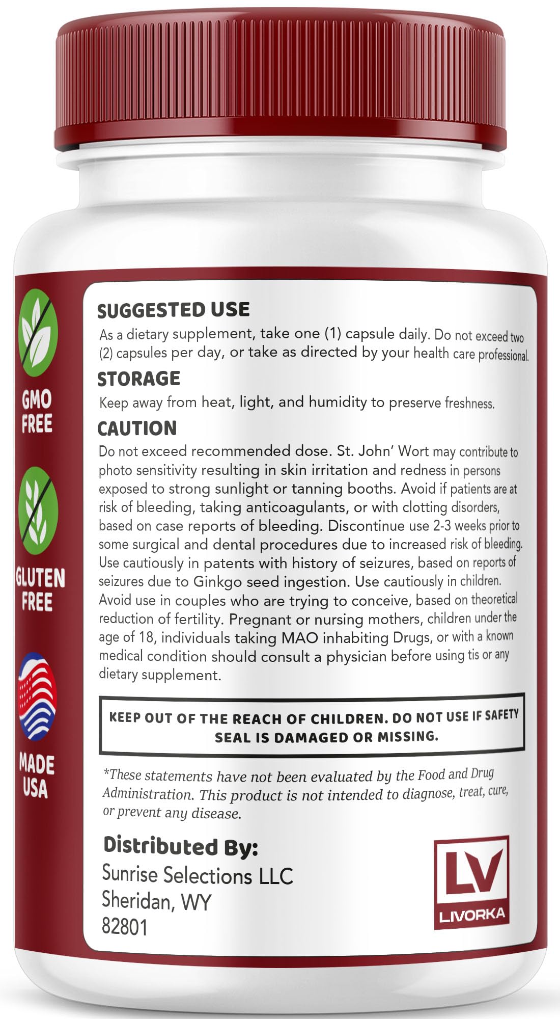 LIVORKA GlucoBlocker Capsules, 150 Capsules