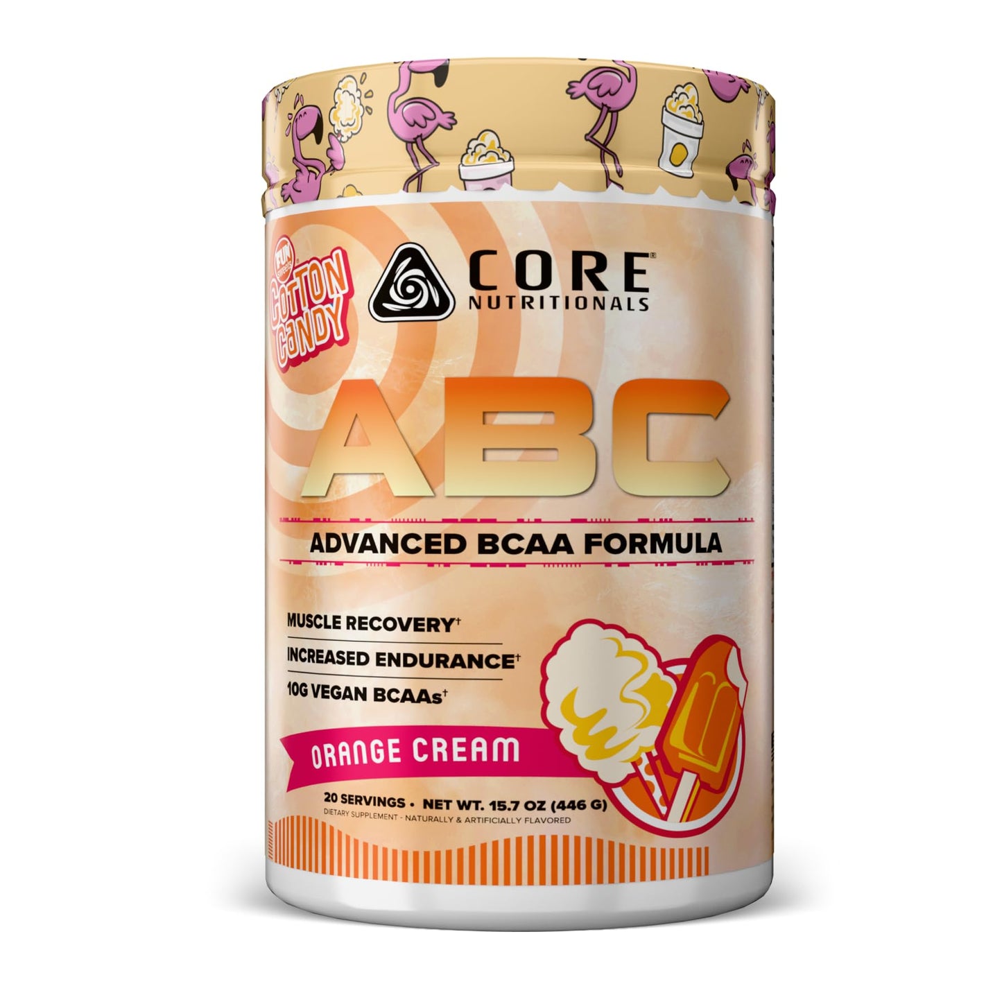 Core Nutritionals ABC Advanced BCAA Supplement Powder, 20 Servings
