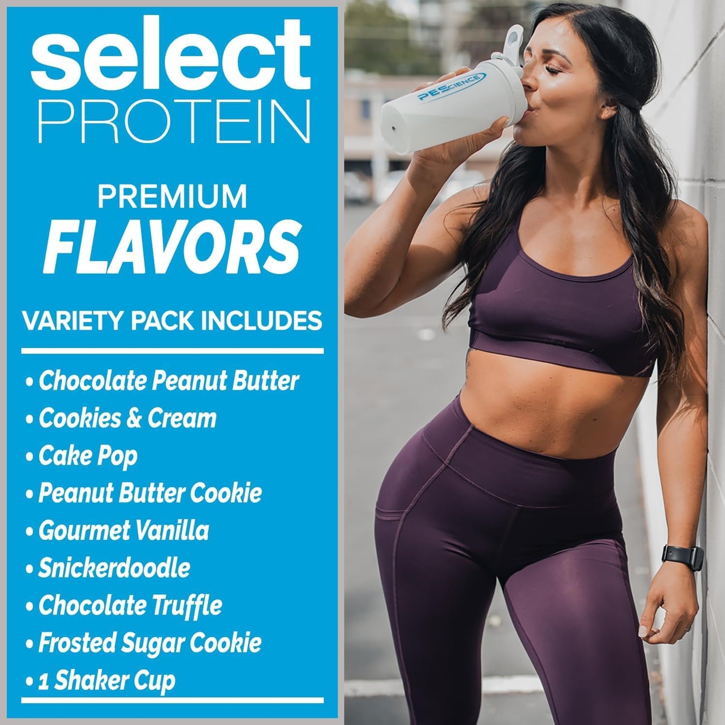 PEScience Select Protein Powder Variety Pack 46.4