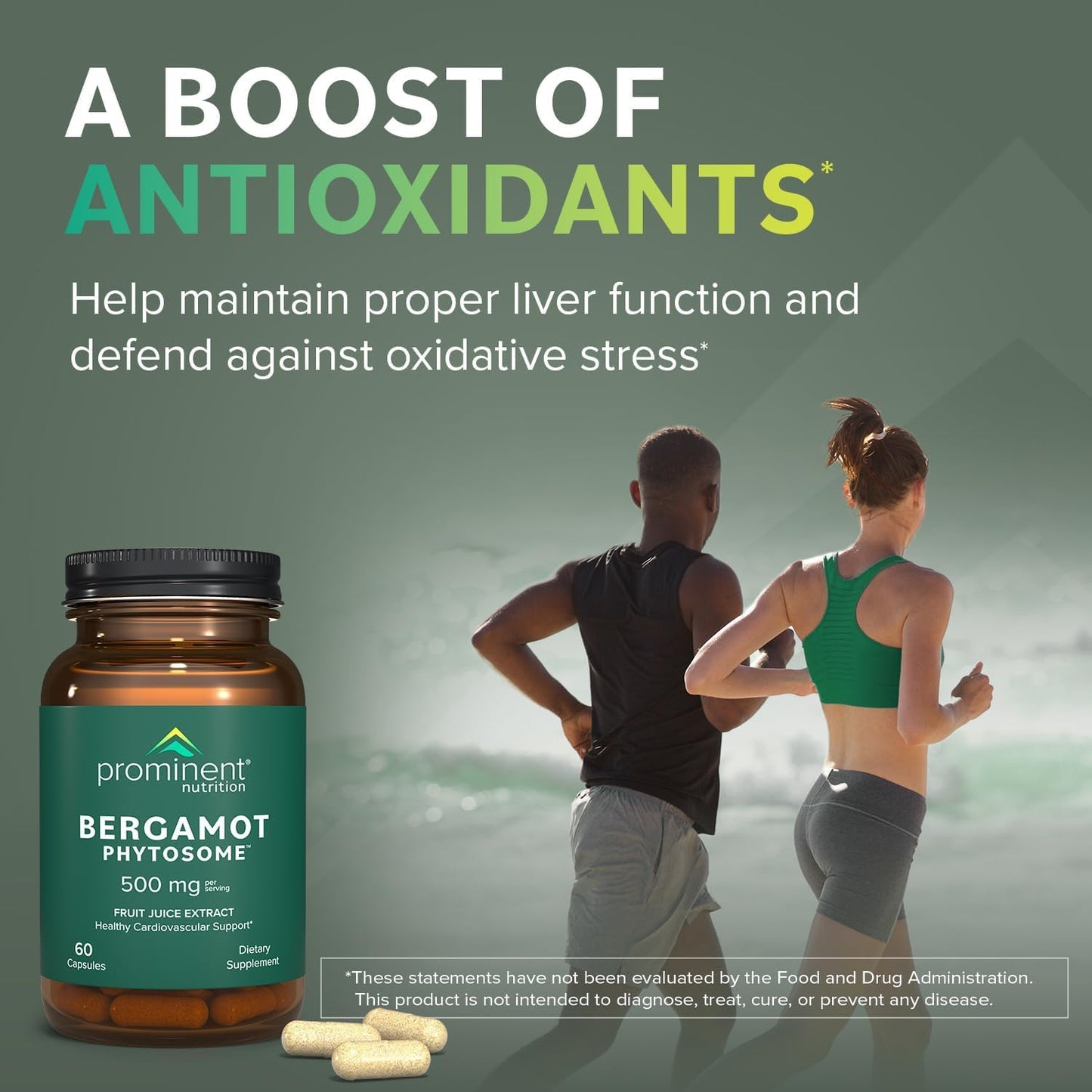Prominent Nutrition Bergamot Phytosome Vazguard Citrus Bergamot Extract for Cholesterol and Heart Health Support Enhanced-Absorption 120 Capsules