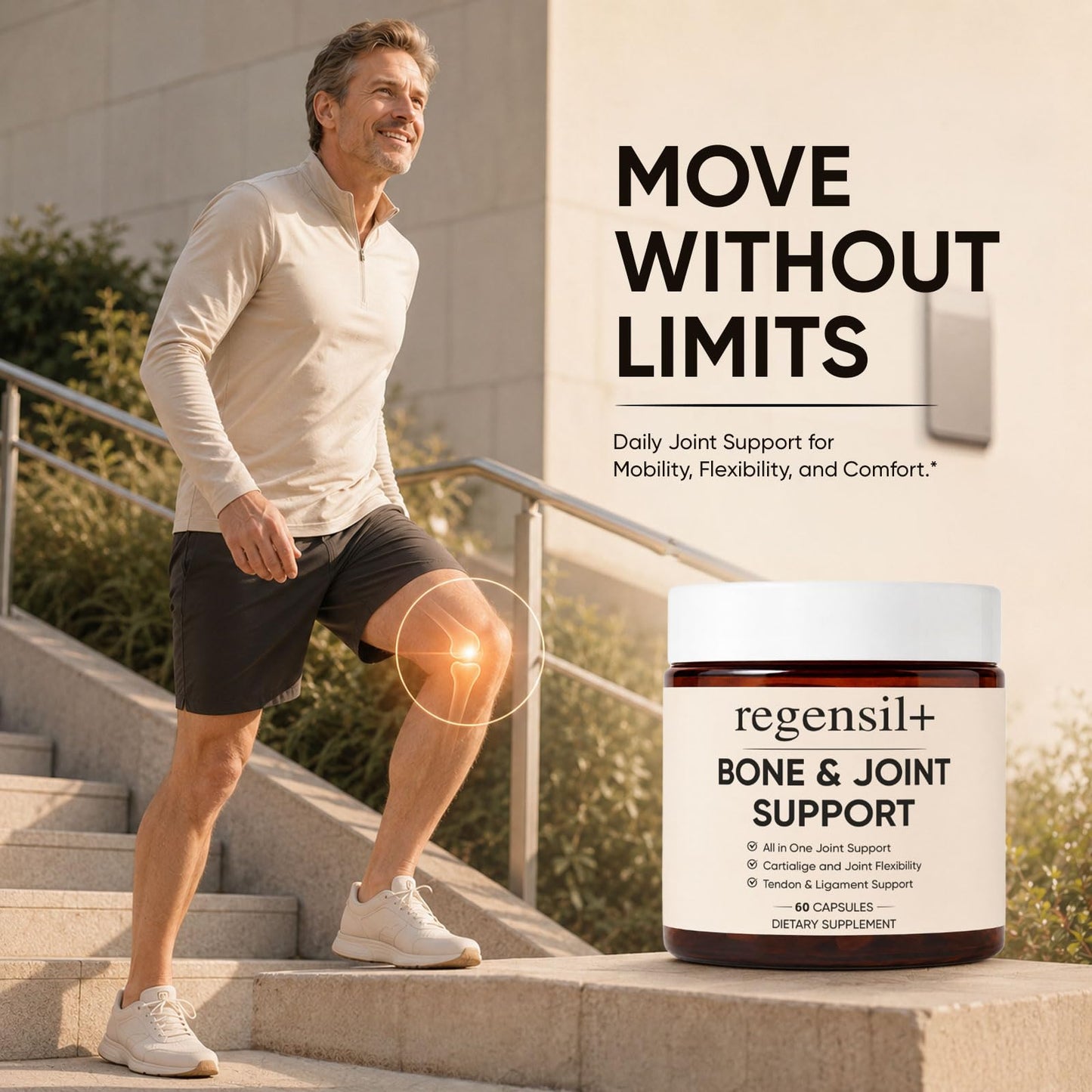 REGENSIL Triple Action Joint Support, 60 Capsules