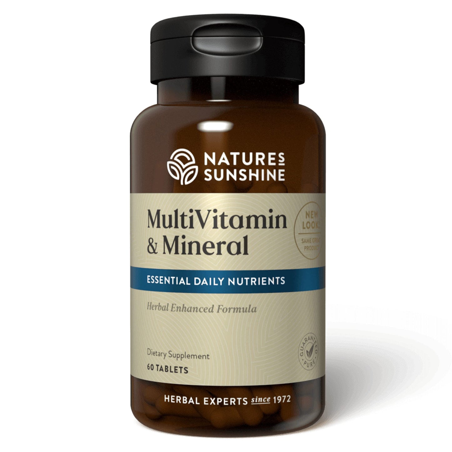 Nature's Sunshine Multiple Vitamins and Minerals Tablets, 60 Count