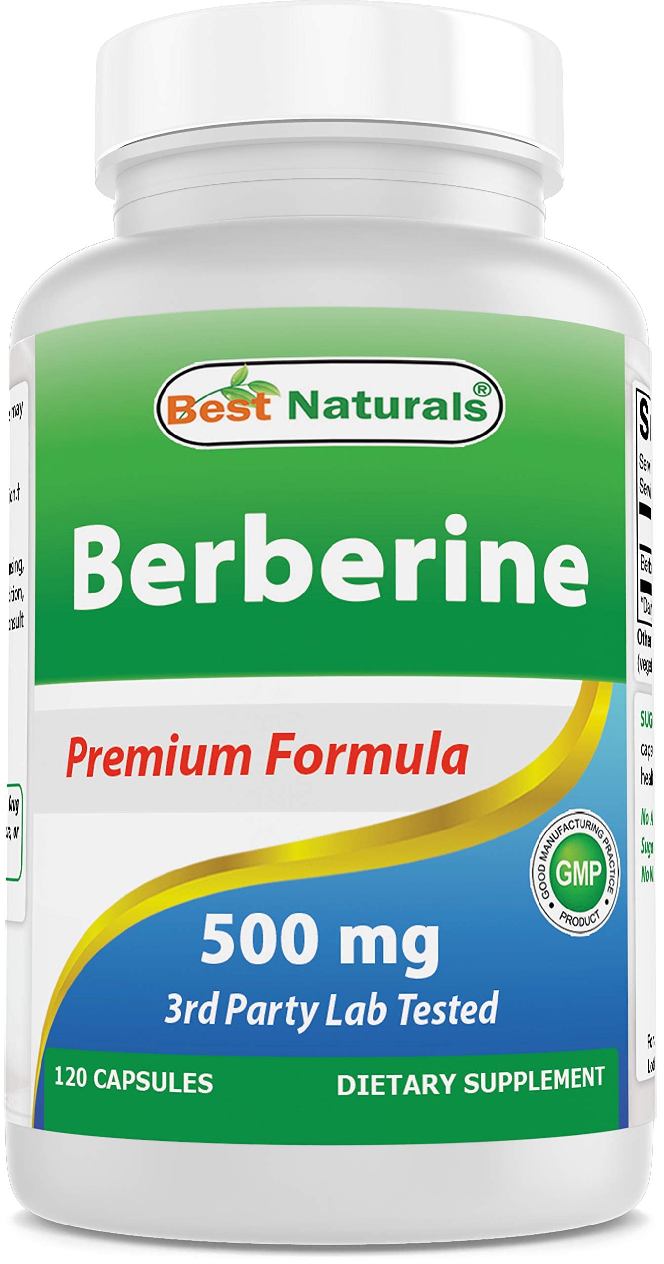 Best Naturals Berberine 500mg & Ashwagandha Extract 500mg Capsules, 2 Count