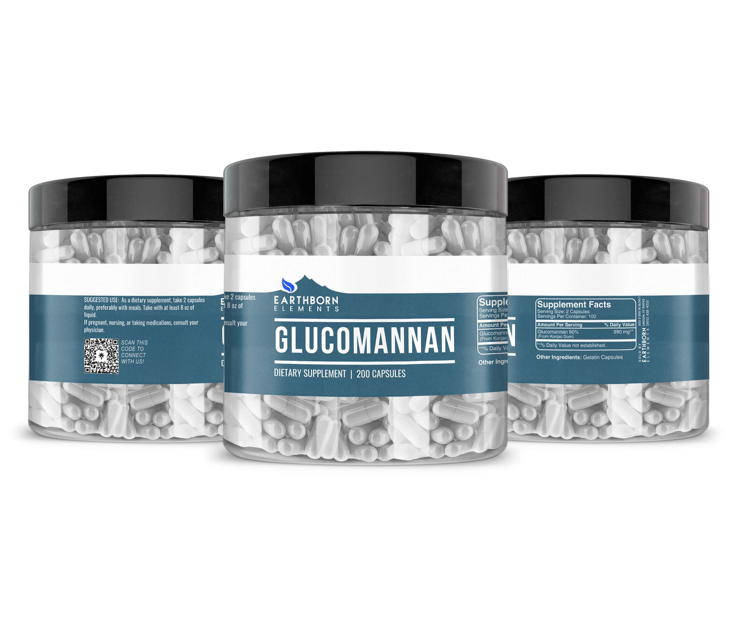 Earthborn Elements Glucomannan Capsule 200