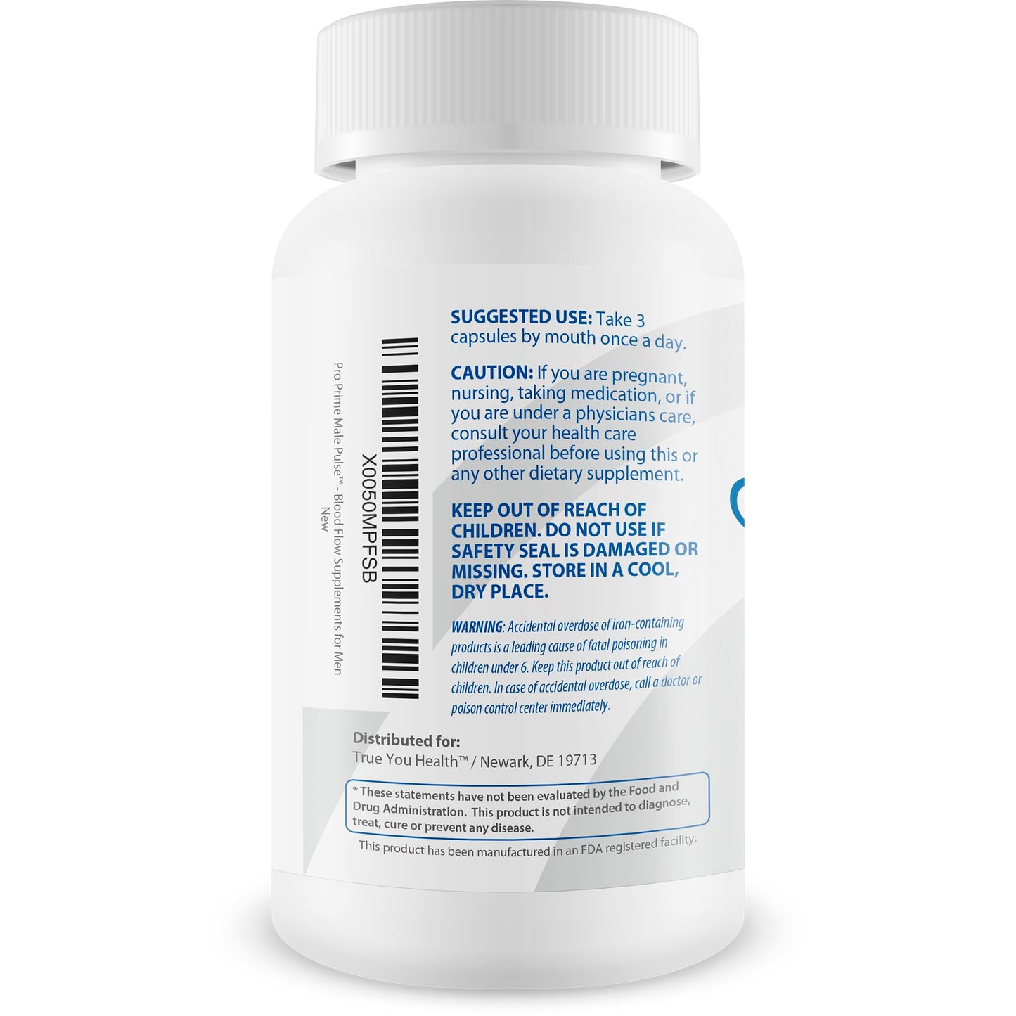 True You Health Pro Prime Male Pulse Capsule 90 Count