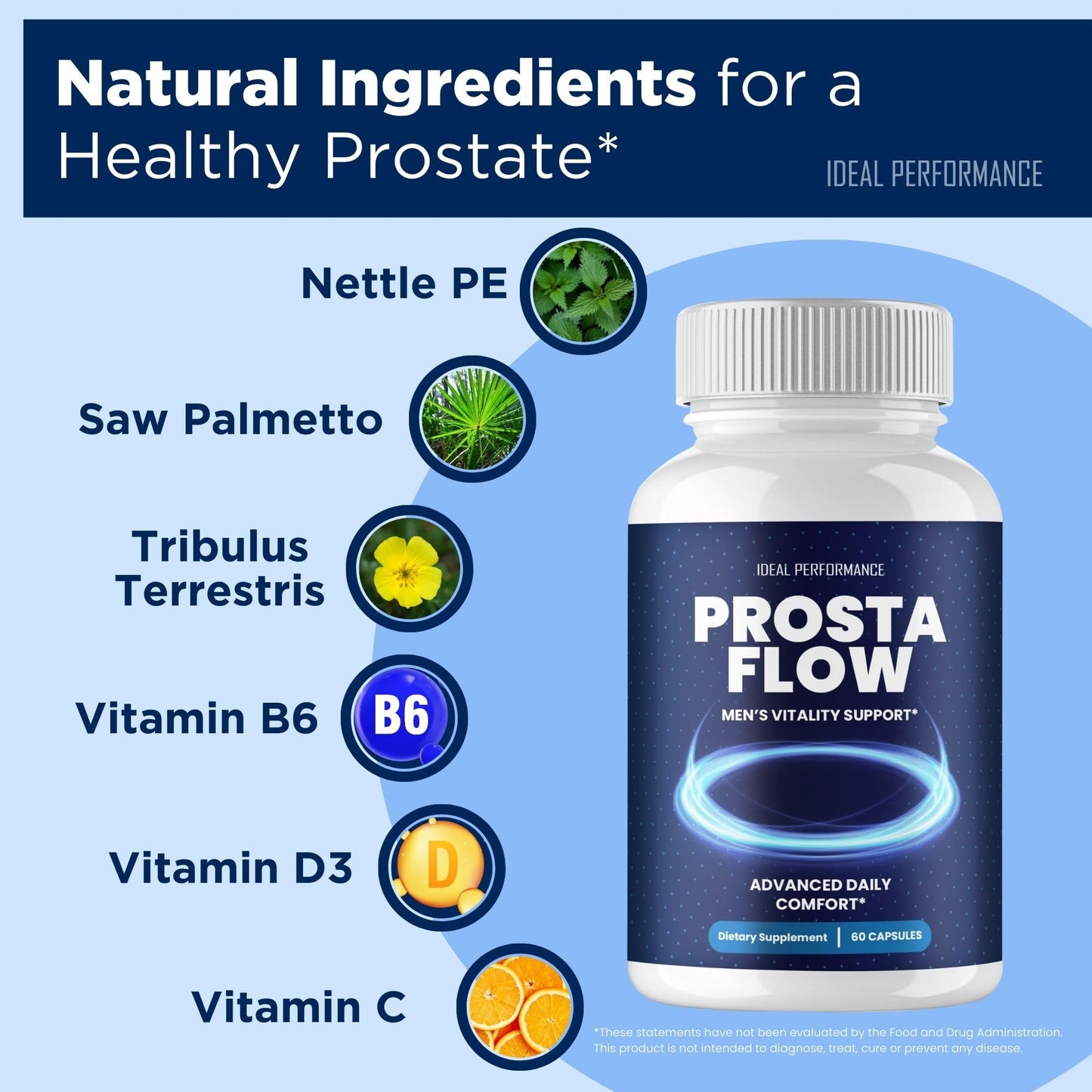 IDEAL PERFORMANCE Prosta Flow Capsules 120 Capsules