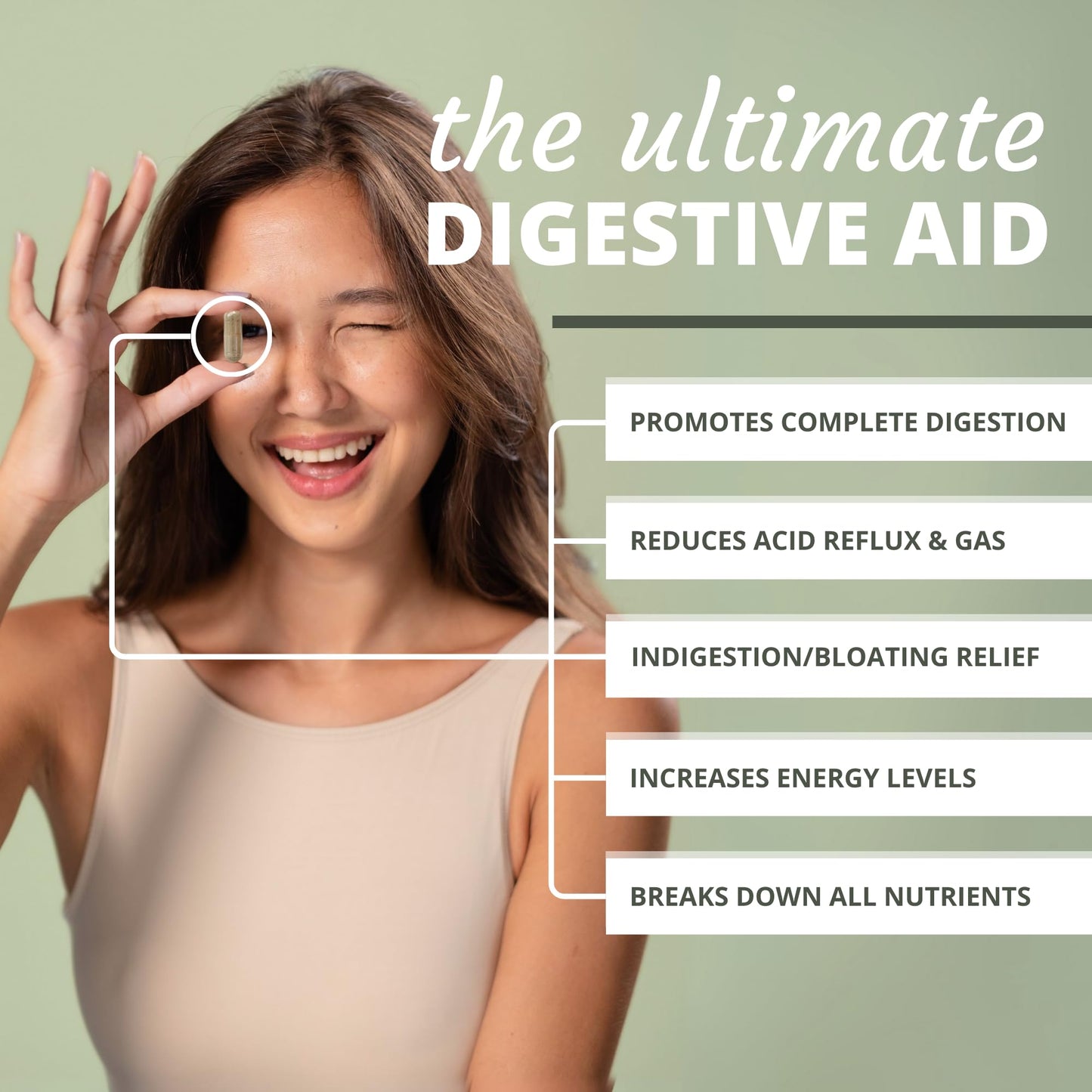 Optimal Health Systems Digest-A-Meal Enzyme and Probiotic, 90 Capsules