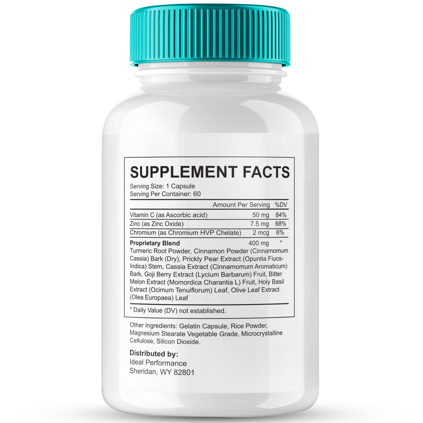 IDEAL PERFORMANCE Diabo Blood Support Supplement Capsule 180 Capsules