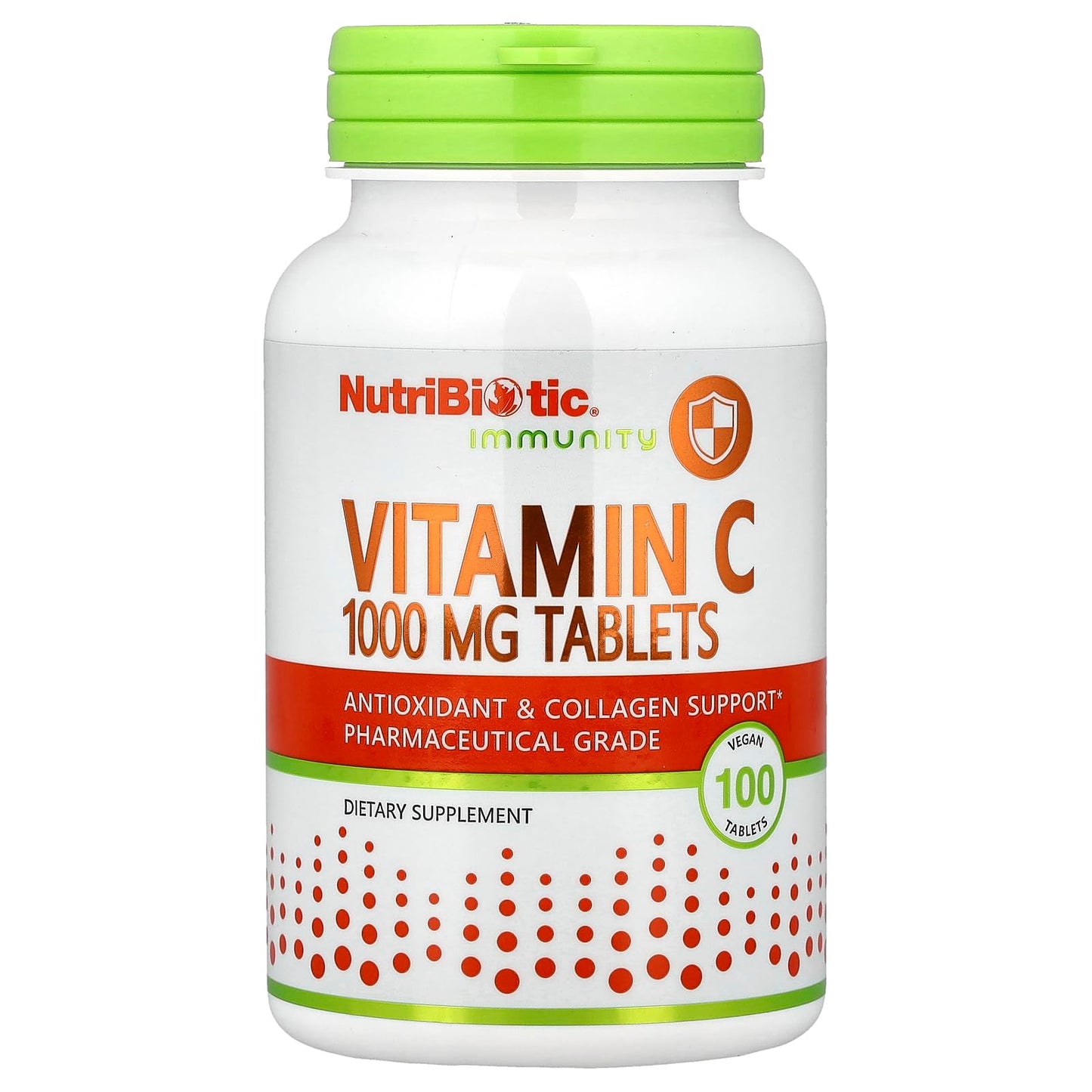 NutriBiotic Vitamin C 1000 mg Tablet, 100 Count