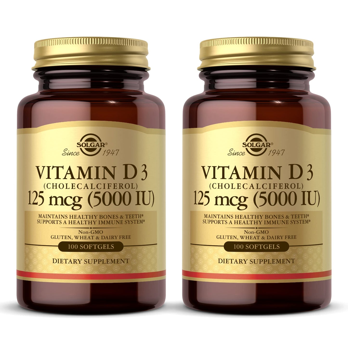 Solgar Vitamin D3 (Cholecalciferol) 10 mcg (400 IU) Softgels 200