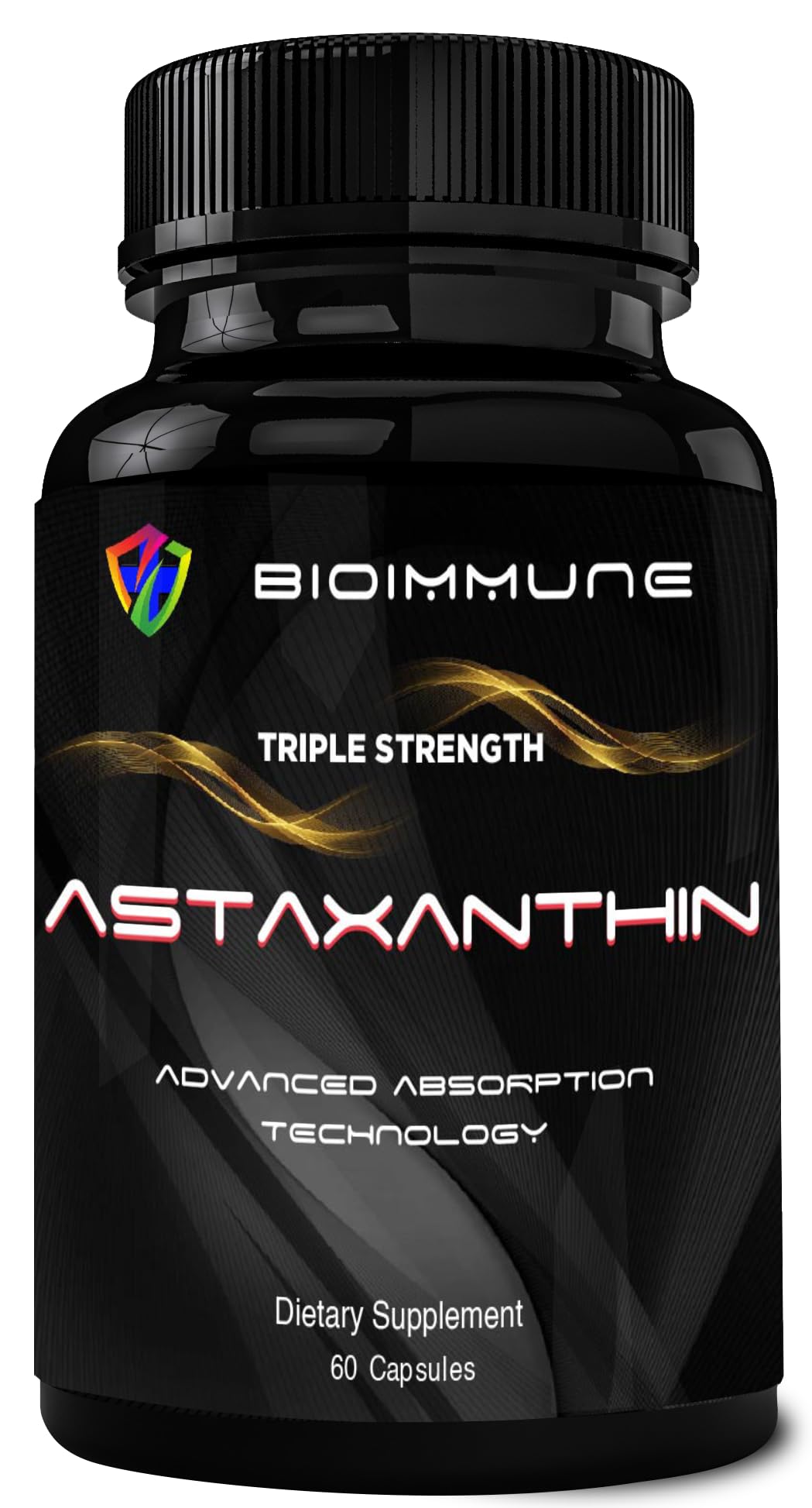 BioImmune AstaQuil Astaxanthin 12mg Triple Strength Enhanced Absorption Capsule, 60 Count
