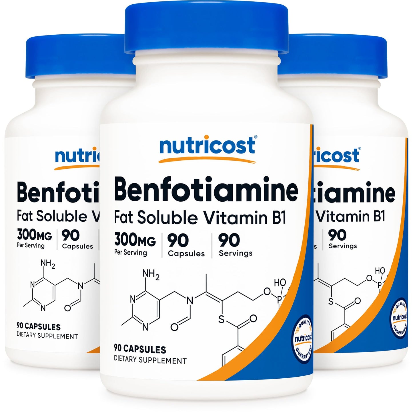 Nutricost Benfotiamine 300mg Capsule, 90 Capsules