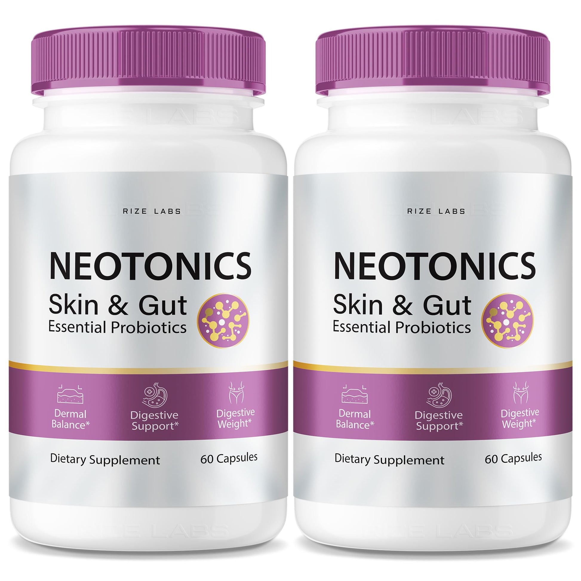 Rize Labs Neotonics Skin & Gut Capsule 120 Capsules
