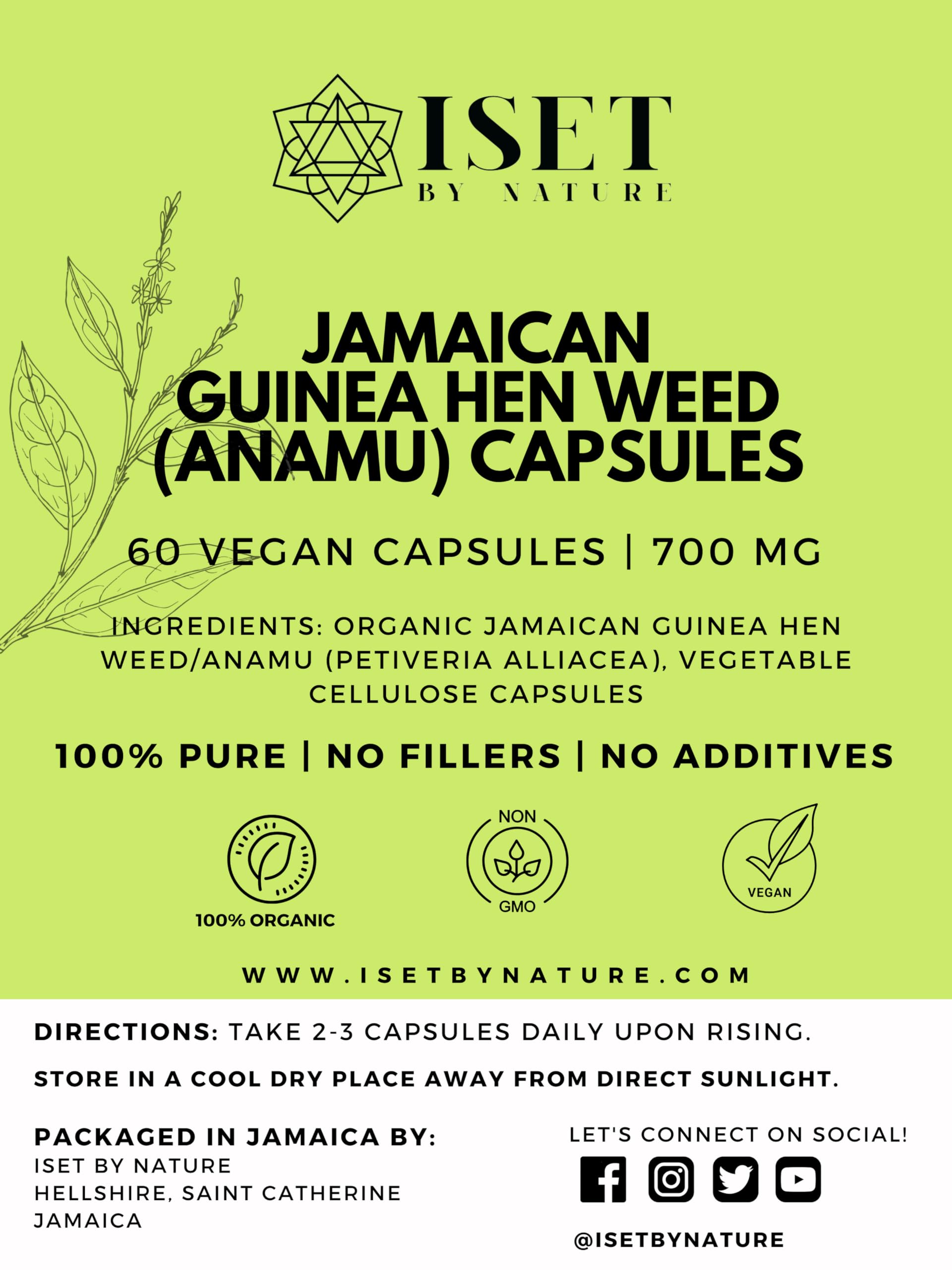 Iset By Nature Anamu Capsules 60 Capsules
