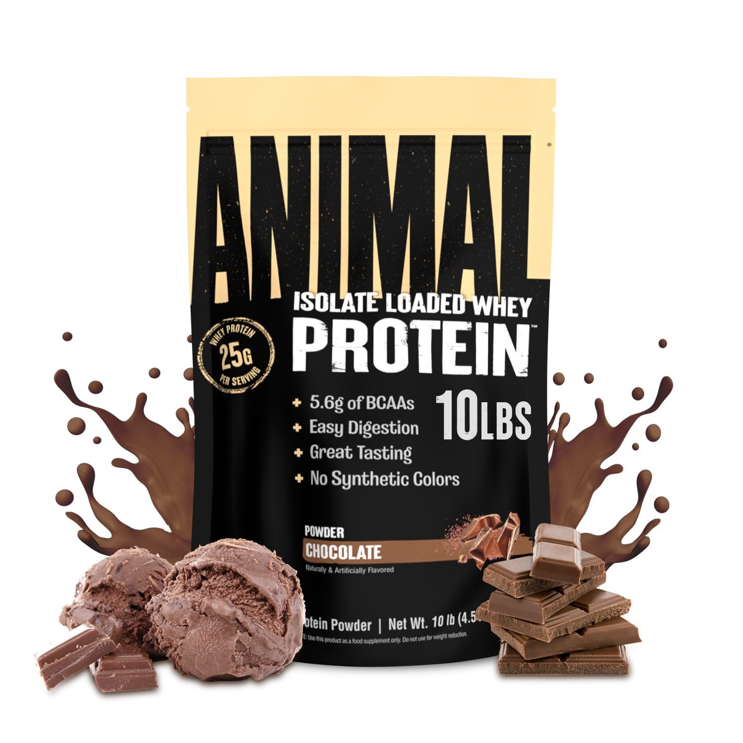 Animal Whey Isolate Protein Powder 160 Servings