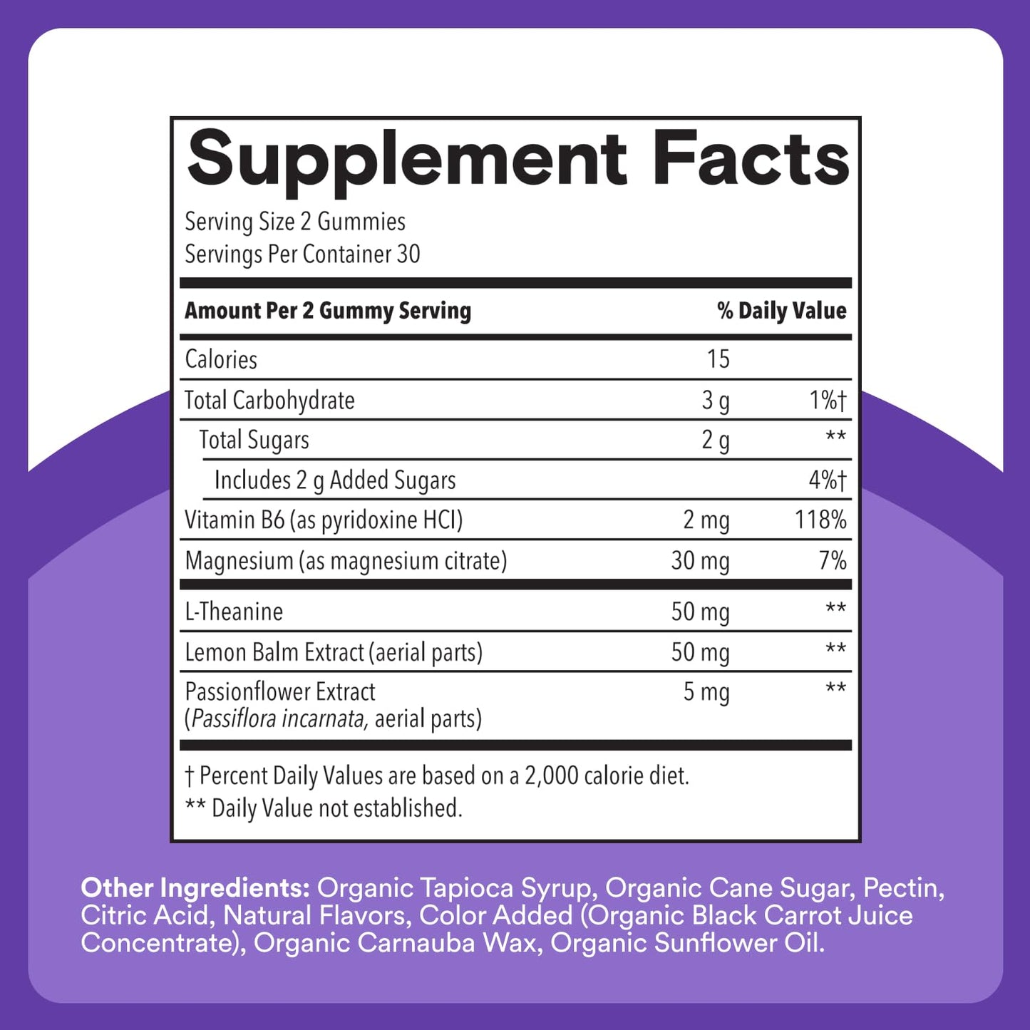 SmartyPants Kids Sleep Gummies Supplement Zero Melatonin: L-Theanine, Lemon Balm & Magnesium, Sleep Aid, Strawberry Flavor Gummy 1 Count