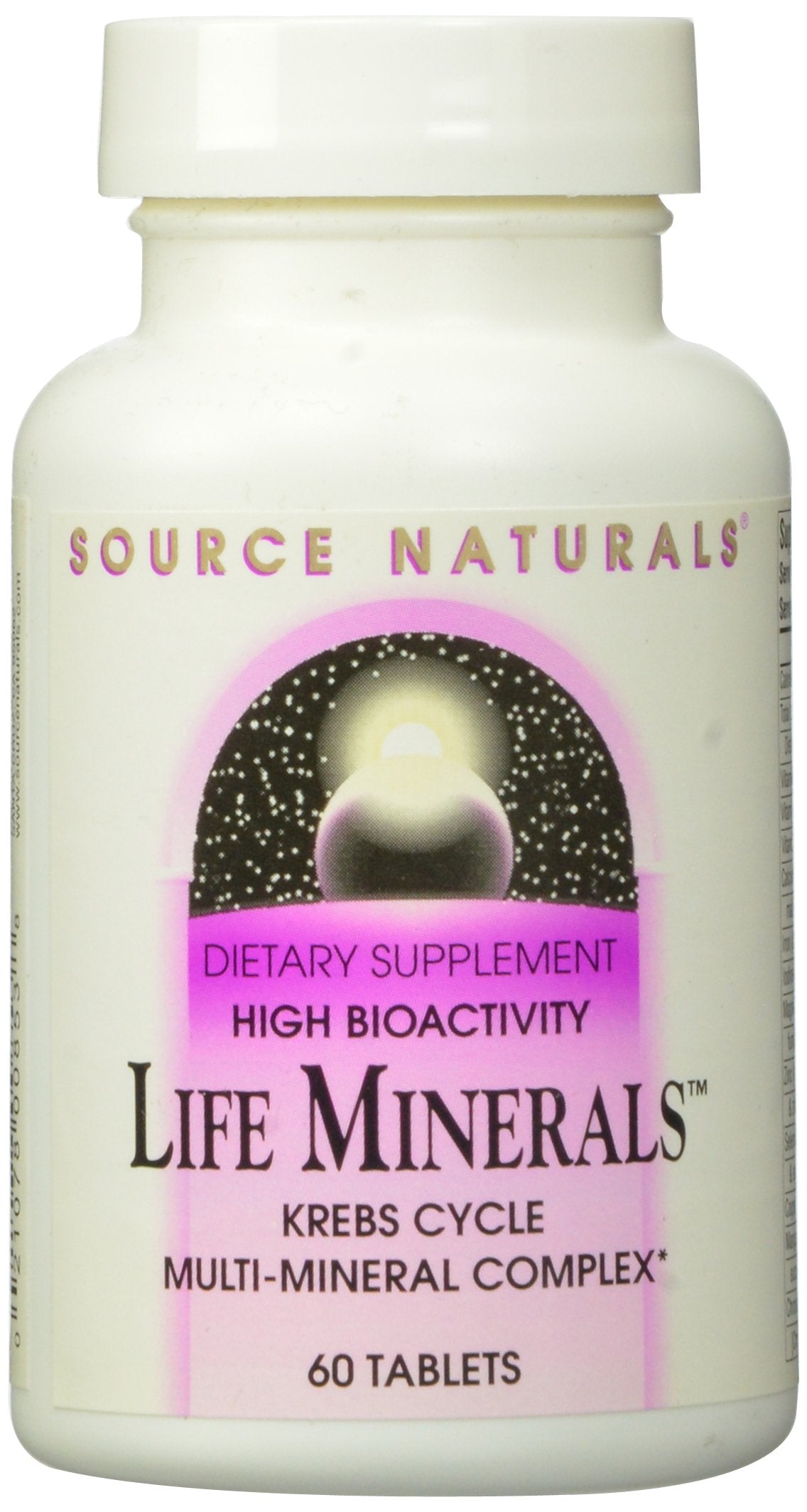 Source Naturals Life Minerals, Krebs Cycle Multi-Mineral Complex Tablet, 60 Tablets