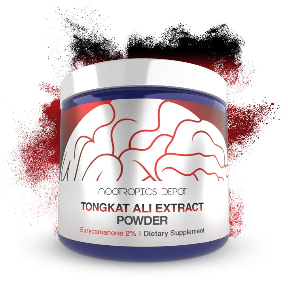 Nootropics Depot Tongkat Ali Extract Powder, 30 Grams