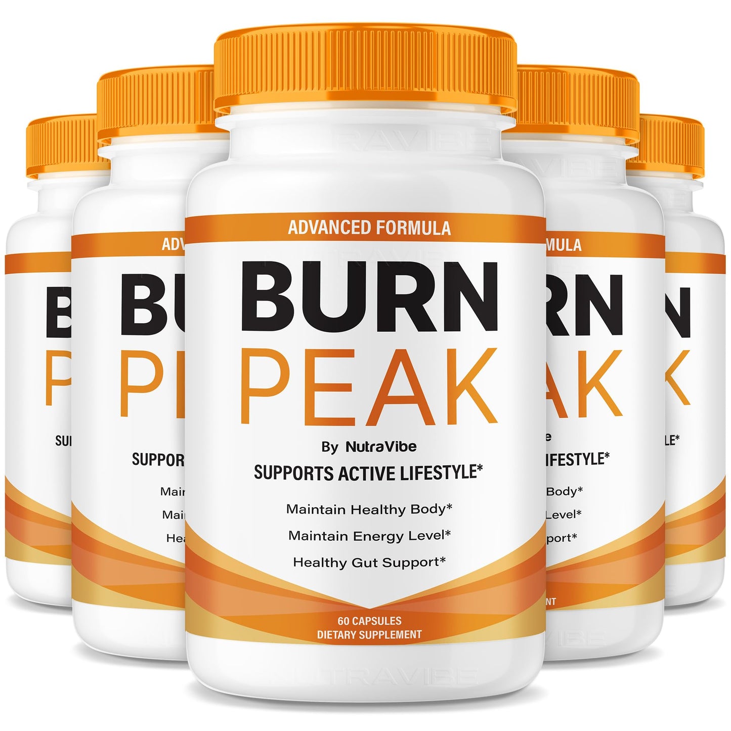 NutraVibe BurnPeak Capsules 300 Capsules