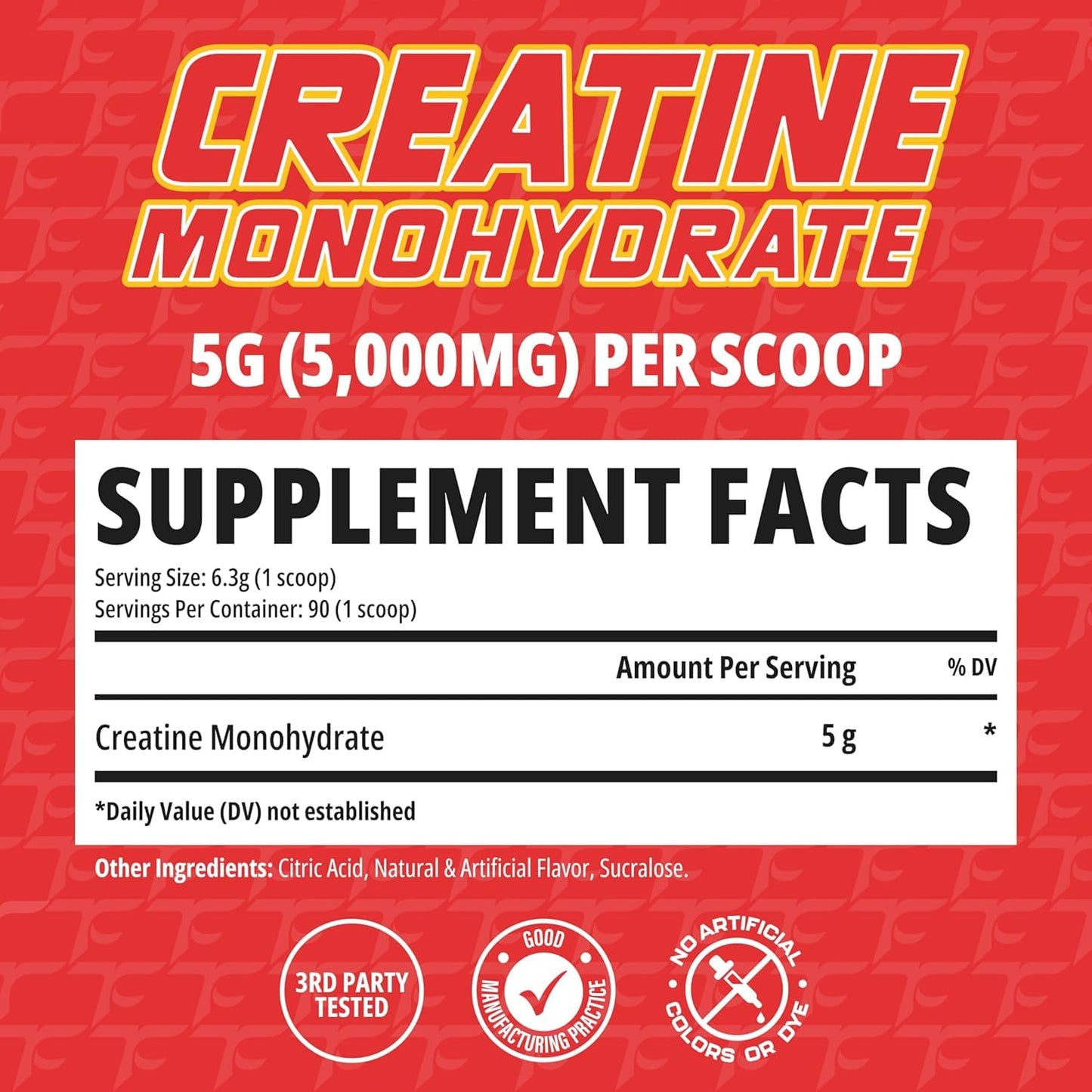 TC Nutrition Creatine Monohydrate Powder 10.58 oz