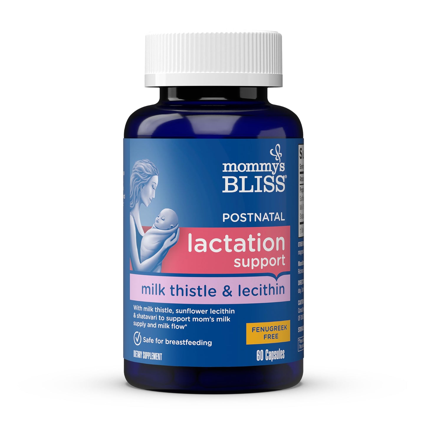 Mommy's Bliss Postnatal Lactation Support Capsules, 60 Capsules