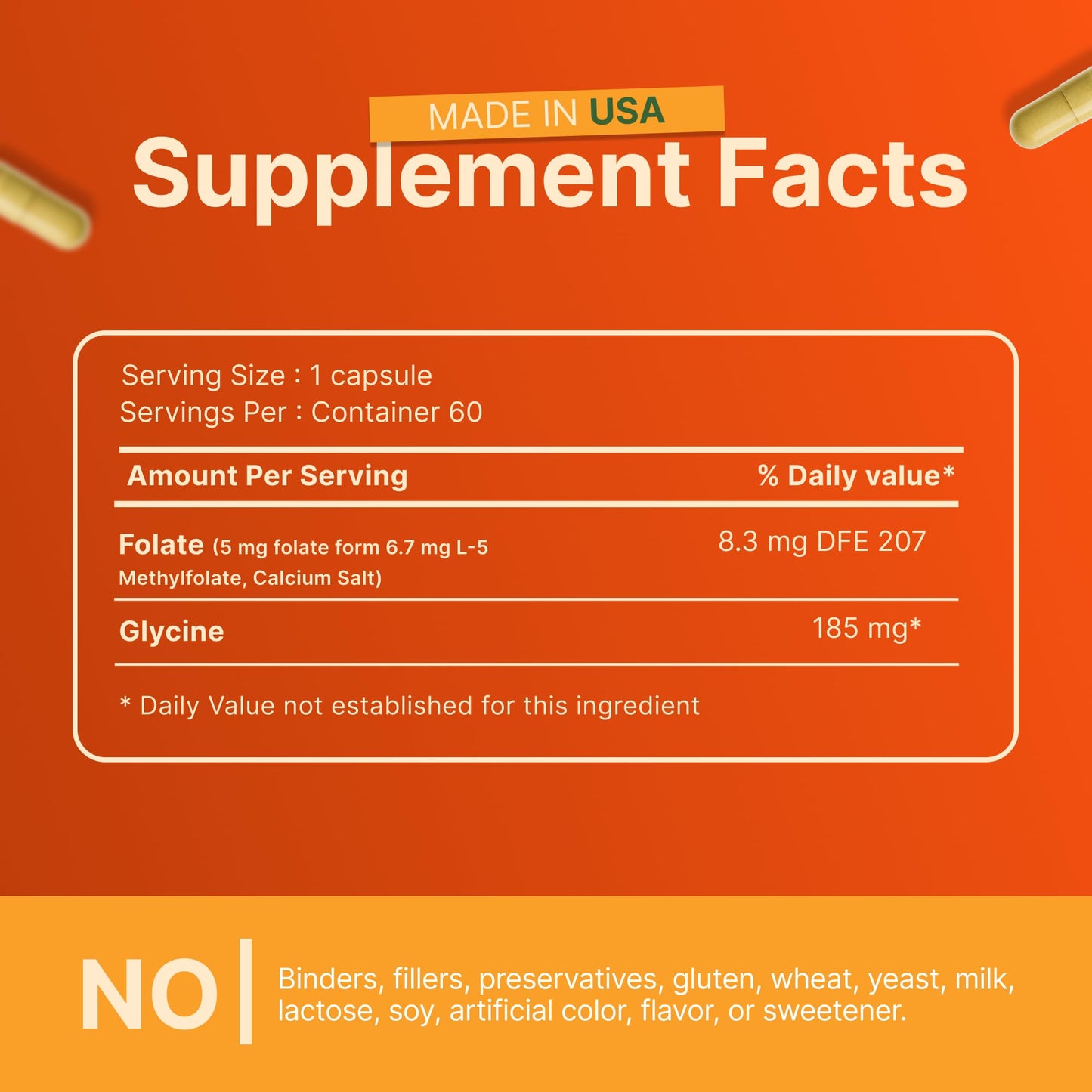 INVITA L-Methylfolate 5mg Capsule, 90 Count