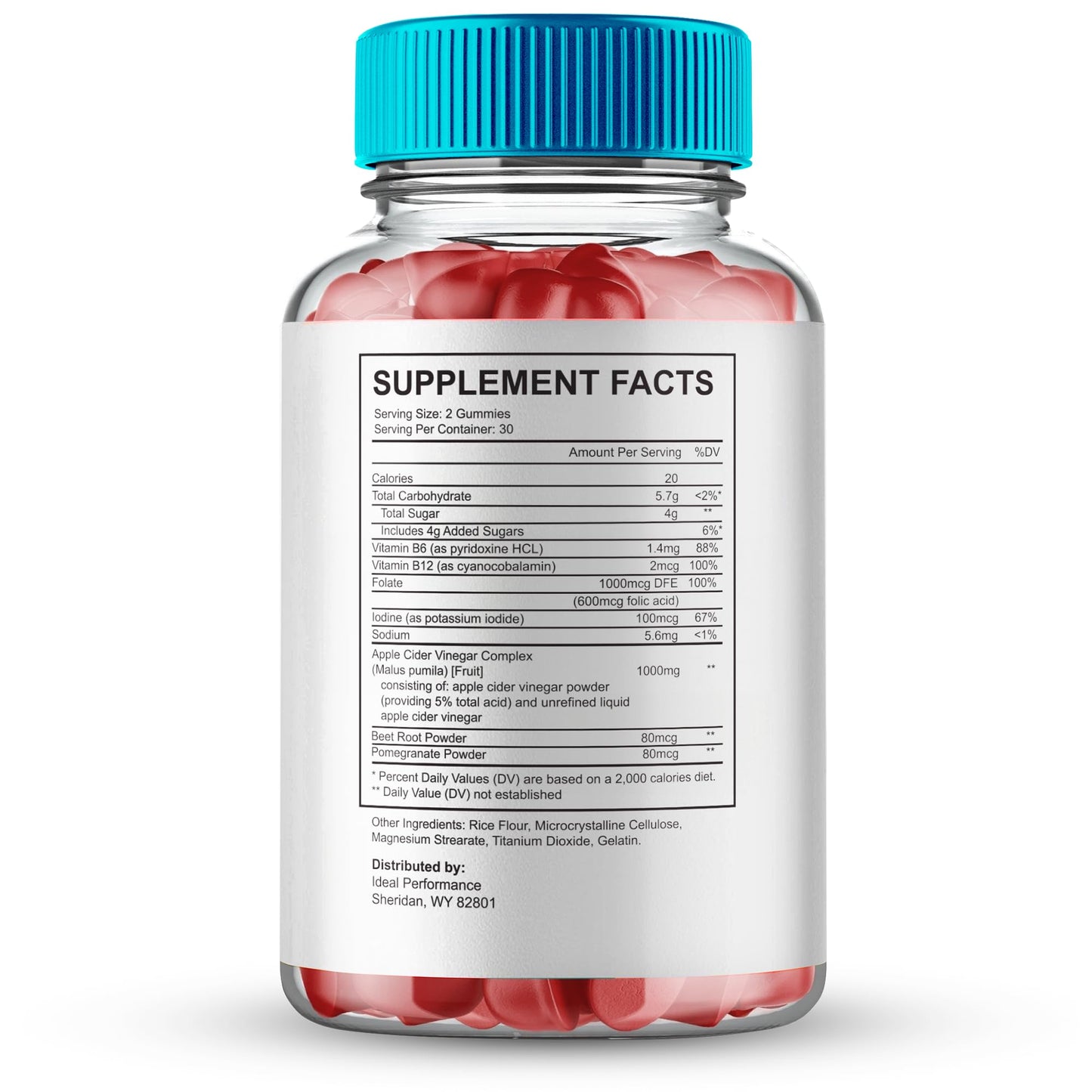 IDEAL PERFORMANCE Thrust Maxx Gummies 180 Gummies