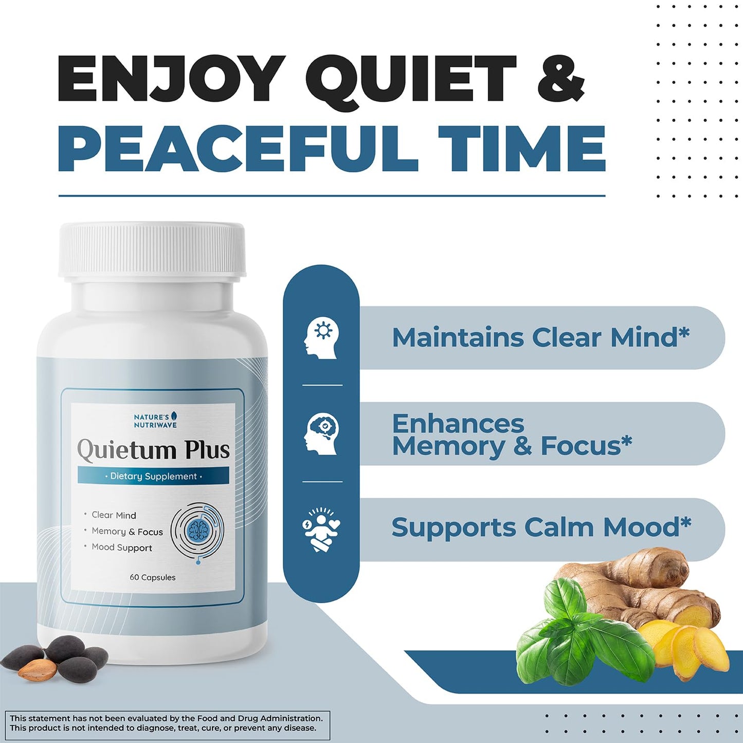 Nature’s NutriWave Quietum Plus 30 Capsules