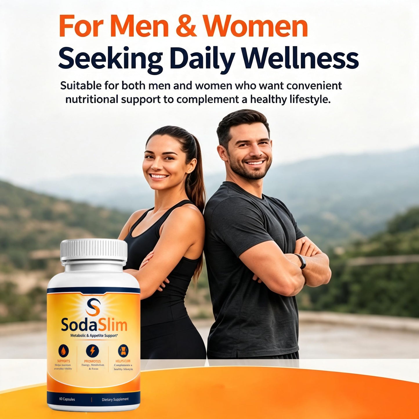 ALMOSDO SodaSlim Capsules 60 Count