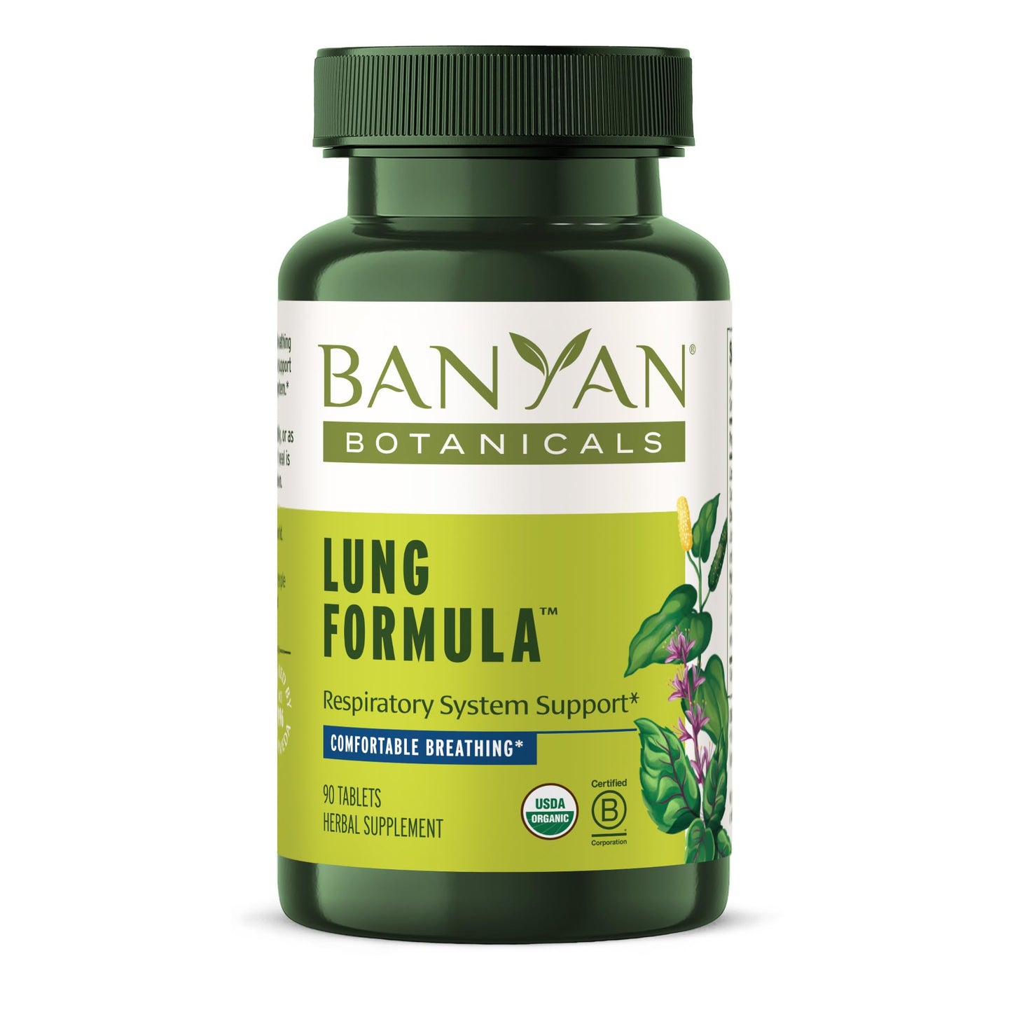 Banyan Botanicals Lung Formula, 90 Tablets