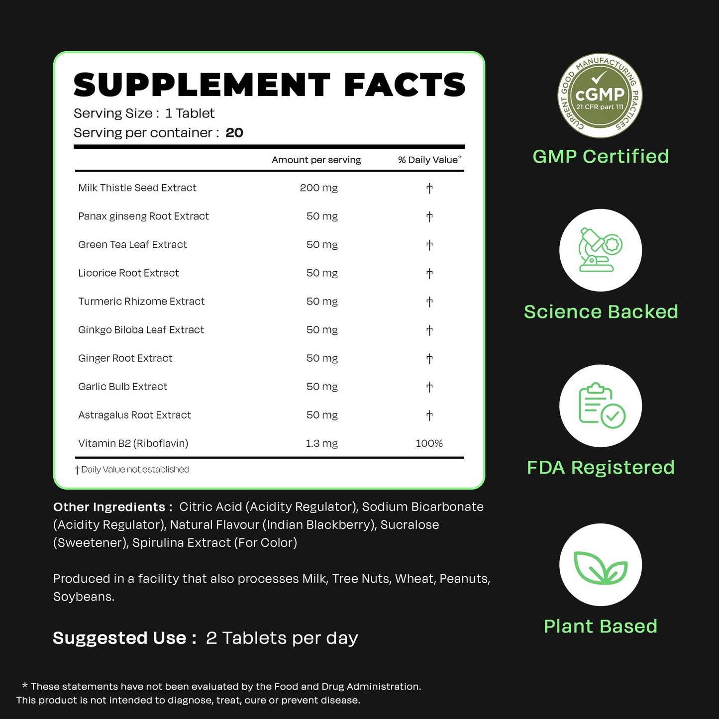 Auric Liv 365 Green Effervescent Tablets, 160 Tablets