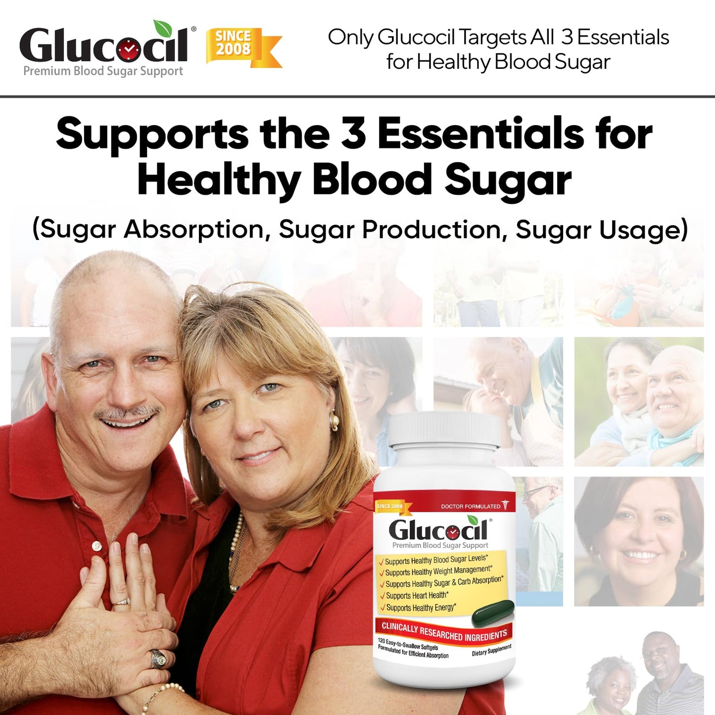 Glucocil Softgels 3 Count