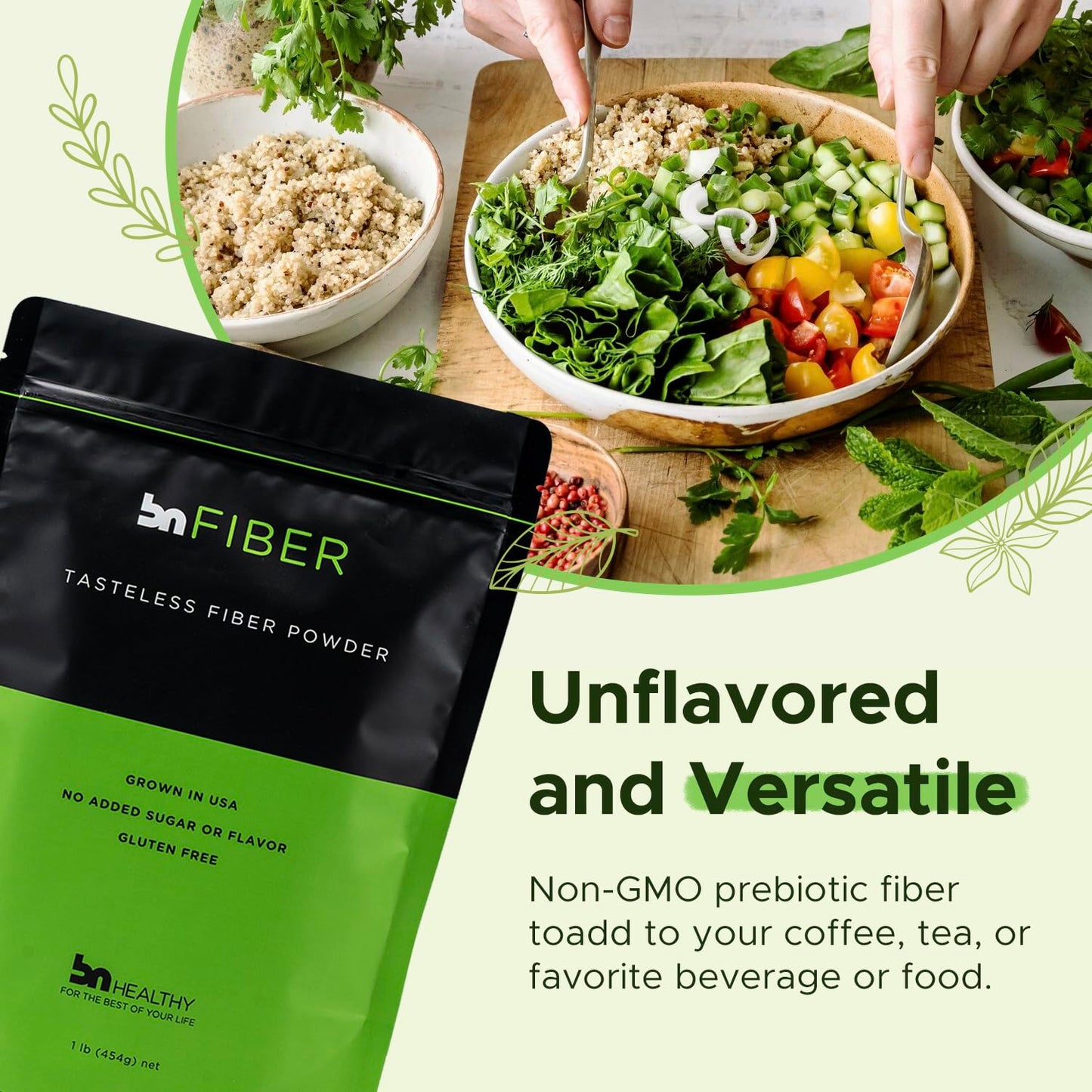 BNHealthy Fiber Powder 15.9 oz