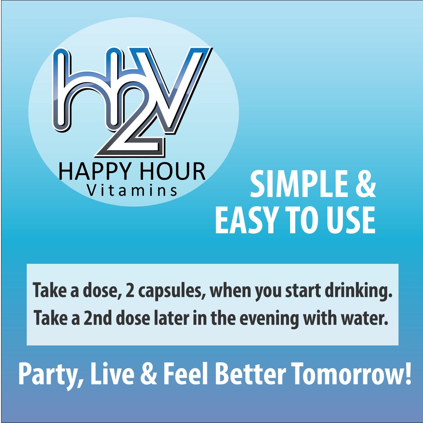 Happy Hour Vitamins Multivitamin Capsule, 20 Count