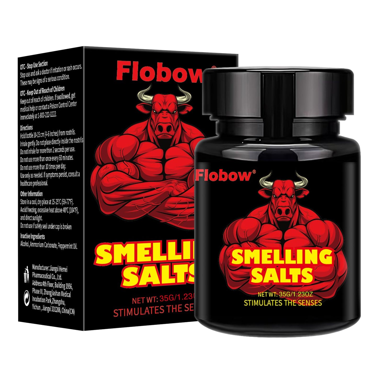 Flobow Smelling Salts Powder 1.23 Ounce