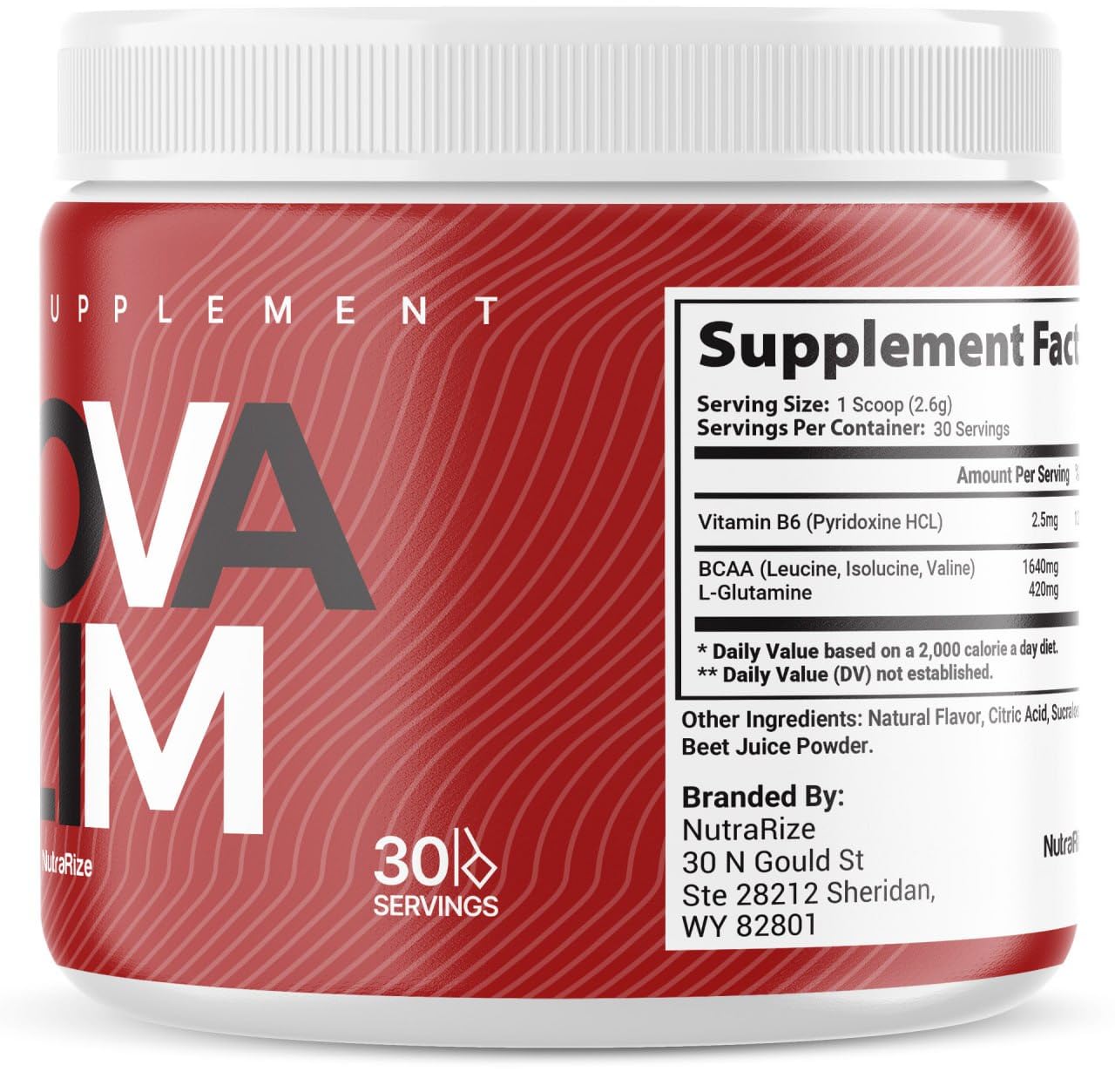NutraRize Provaslim Powder 2.75 Ounce