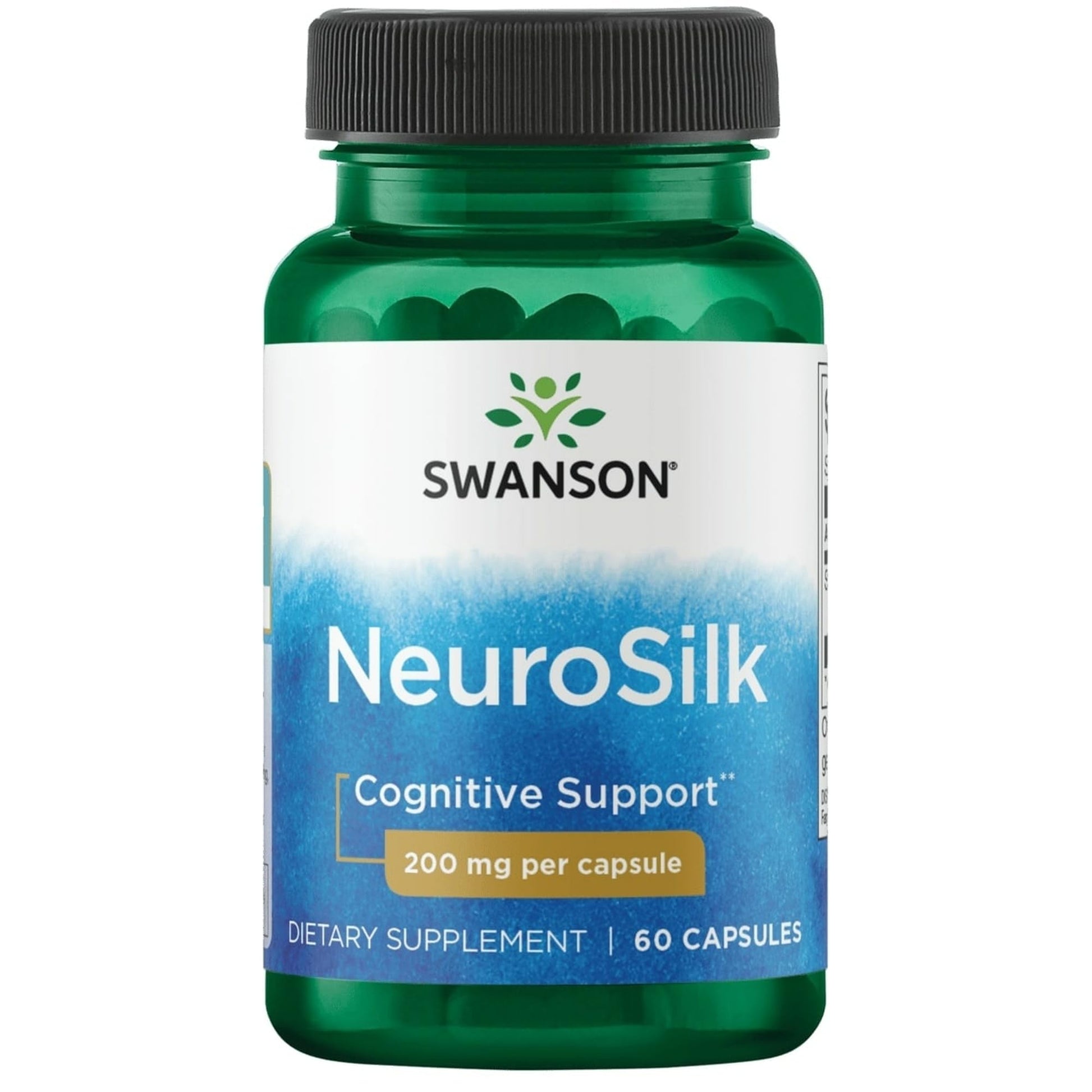 Swanson Neurosilk 200 mg Capsules 60 Count