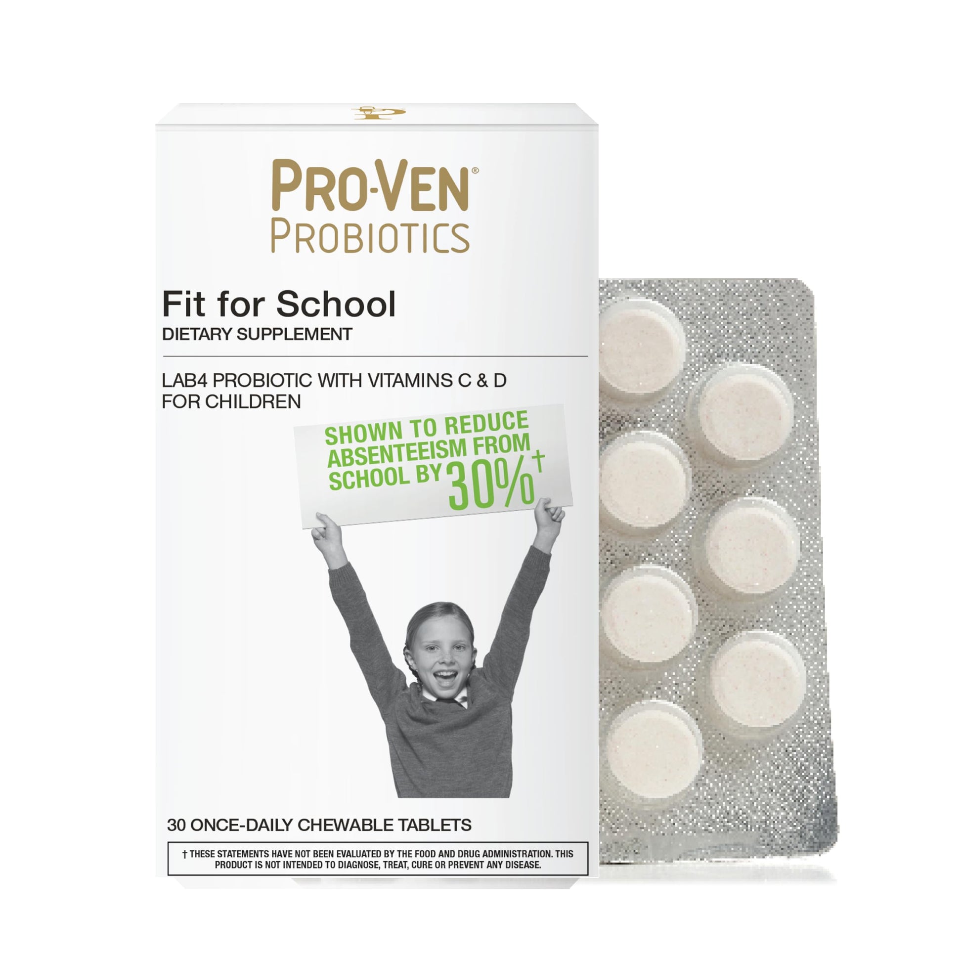 Pro-Ven Fit for School Kids Probiotic Capsule 30 Count