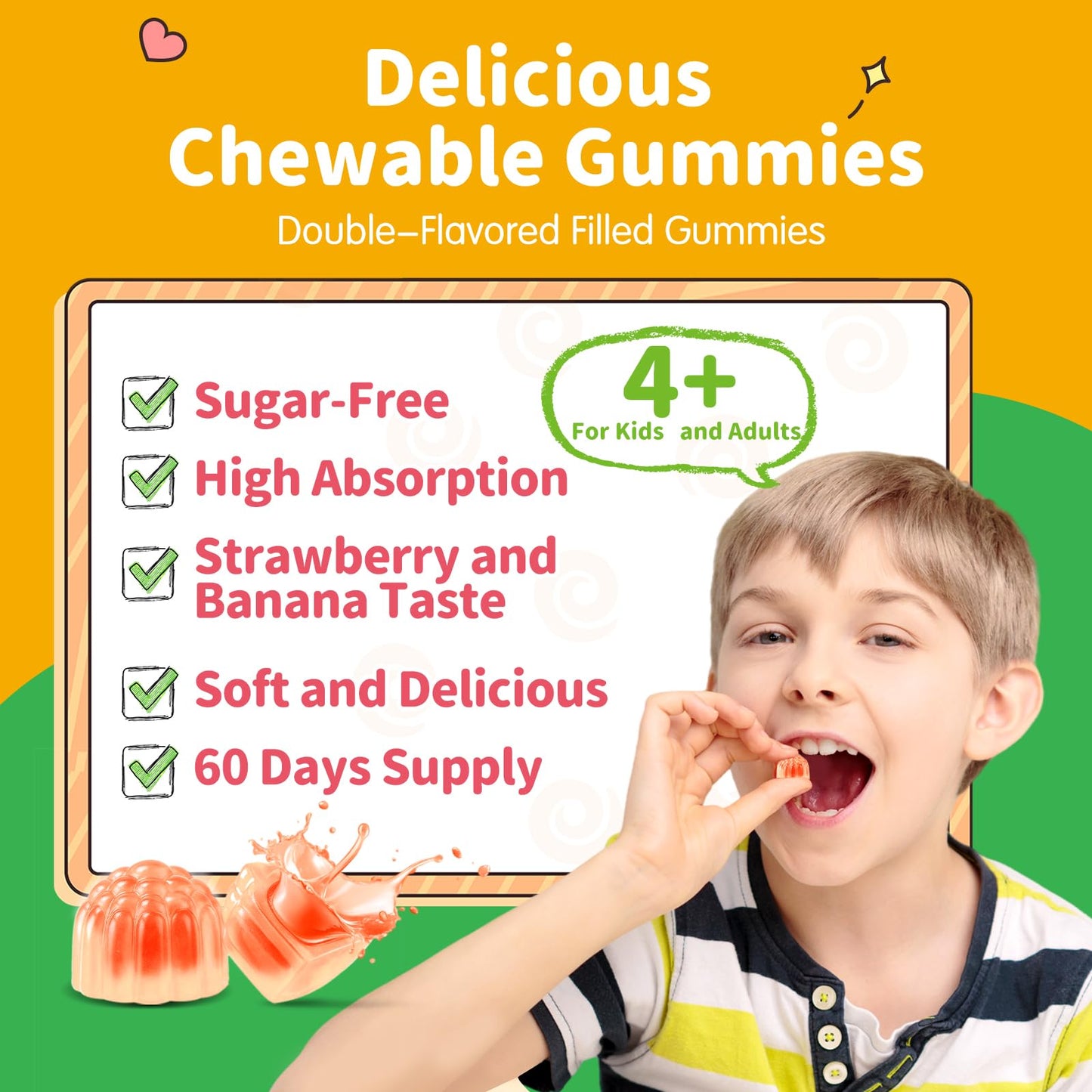 ReviNutra Magnesium Glycinate Gummies 60 Count