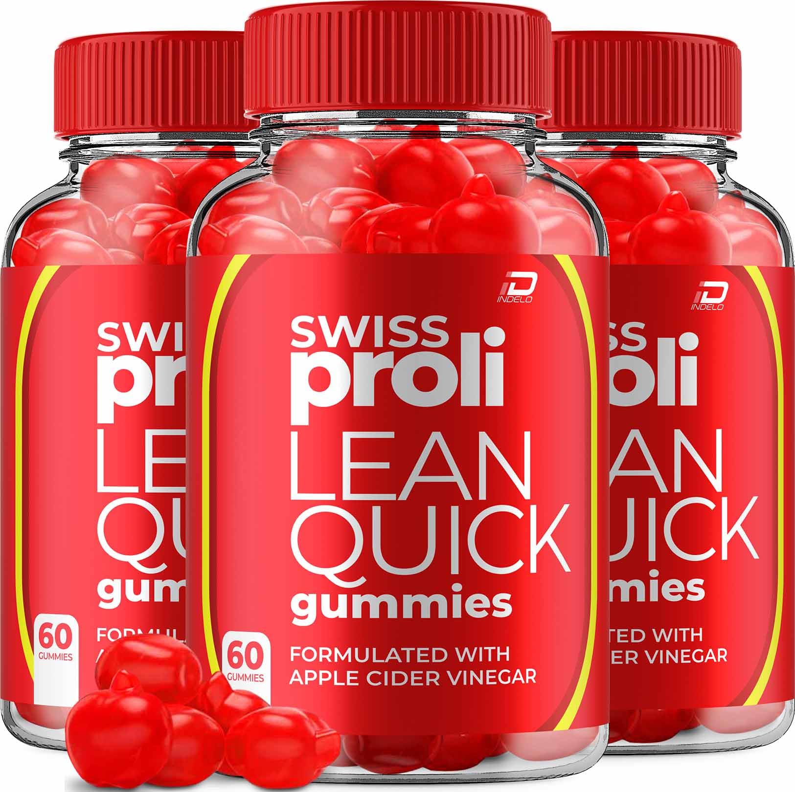Indelo Swiss Proli Lean Quick Gummies, 180-count