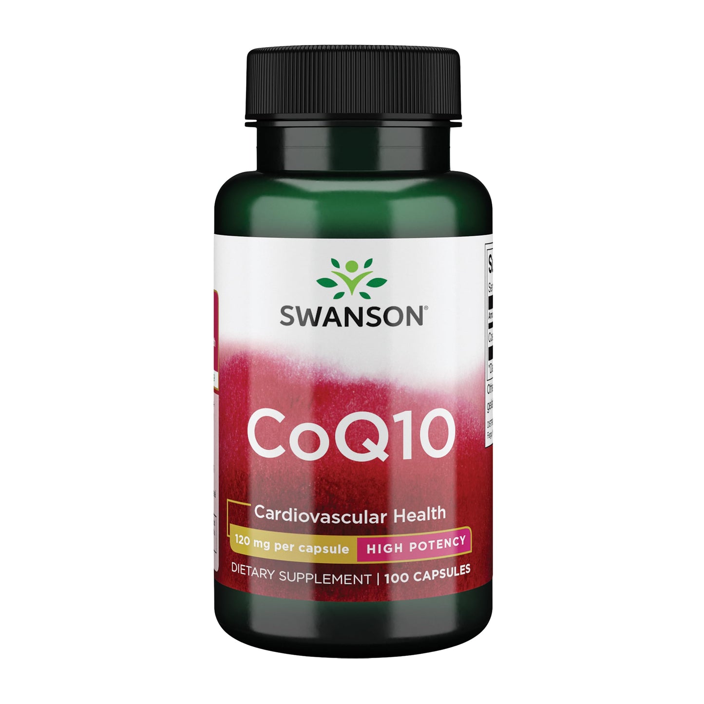 Swanson CoQ10 Capsules 100 Count (120mg Each)