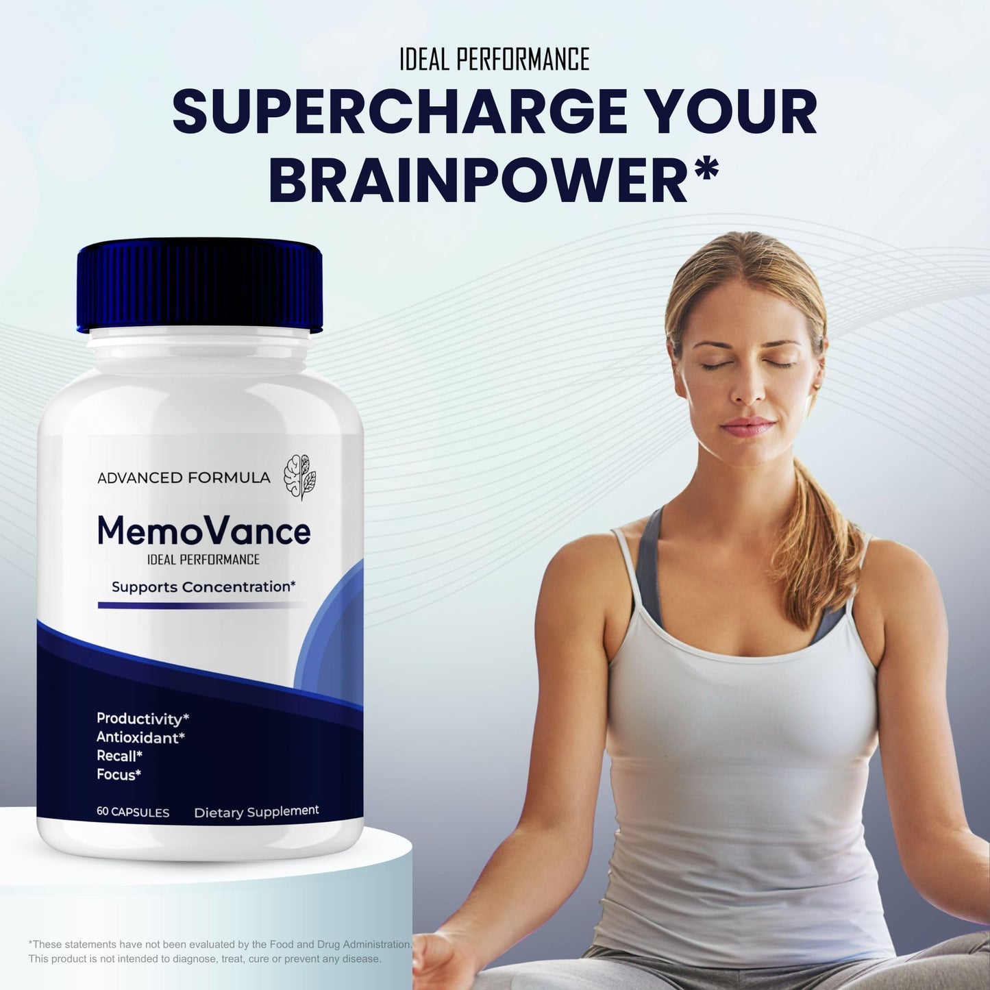 Ideal Performance MemoVance Capsules 120 Capsules