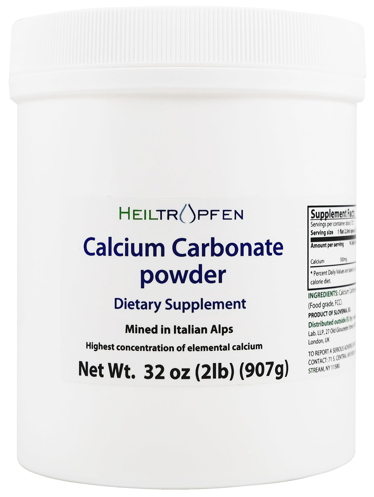 Heiltropfen Calcium Carbonate Powder 32