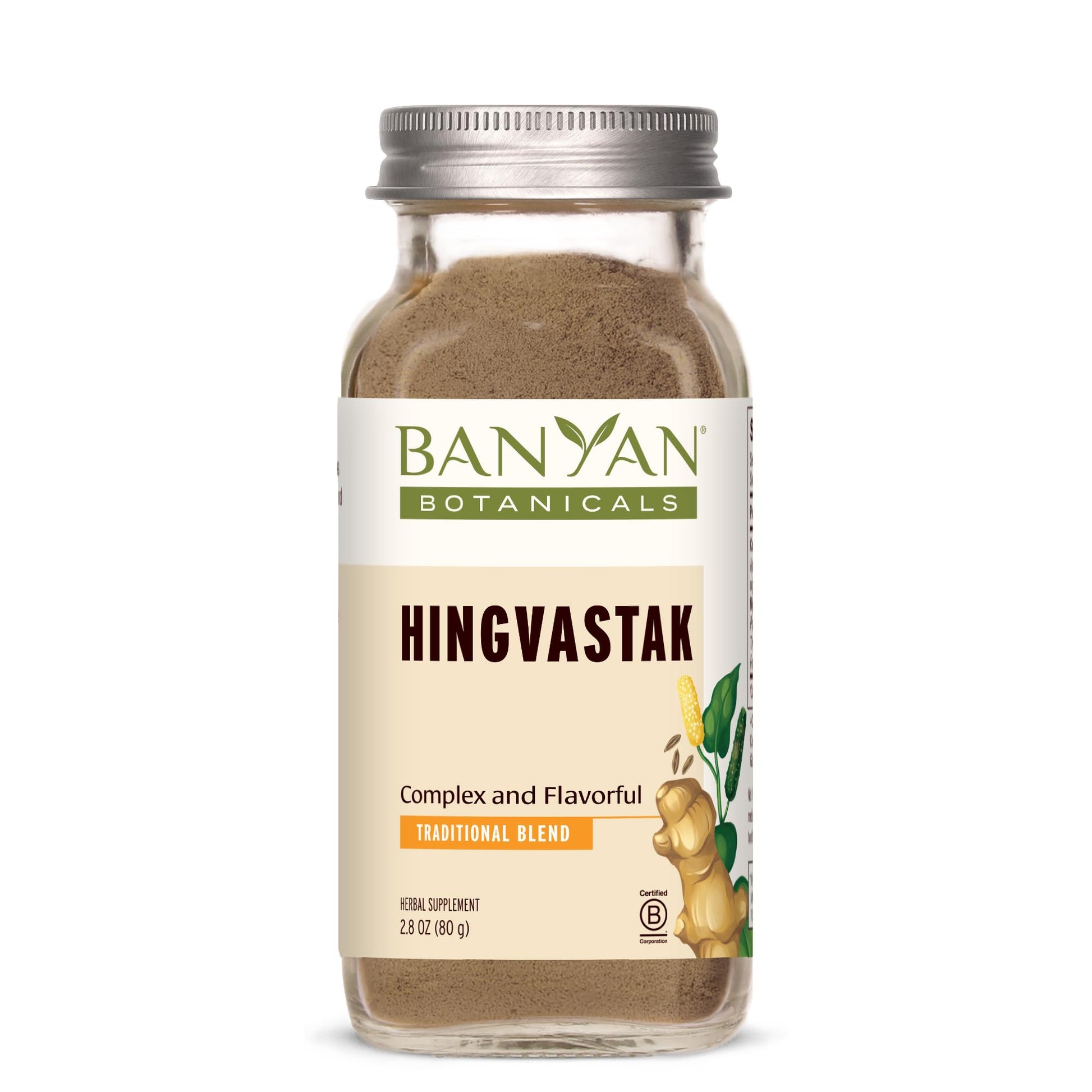 Banyan Botanicals Hingvastak Powder 2.8 oz