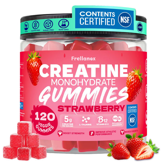 Frellanox Creatine Monohydrate Gummies 120 Count